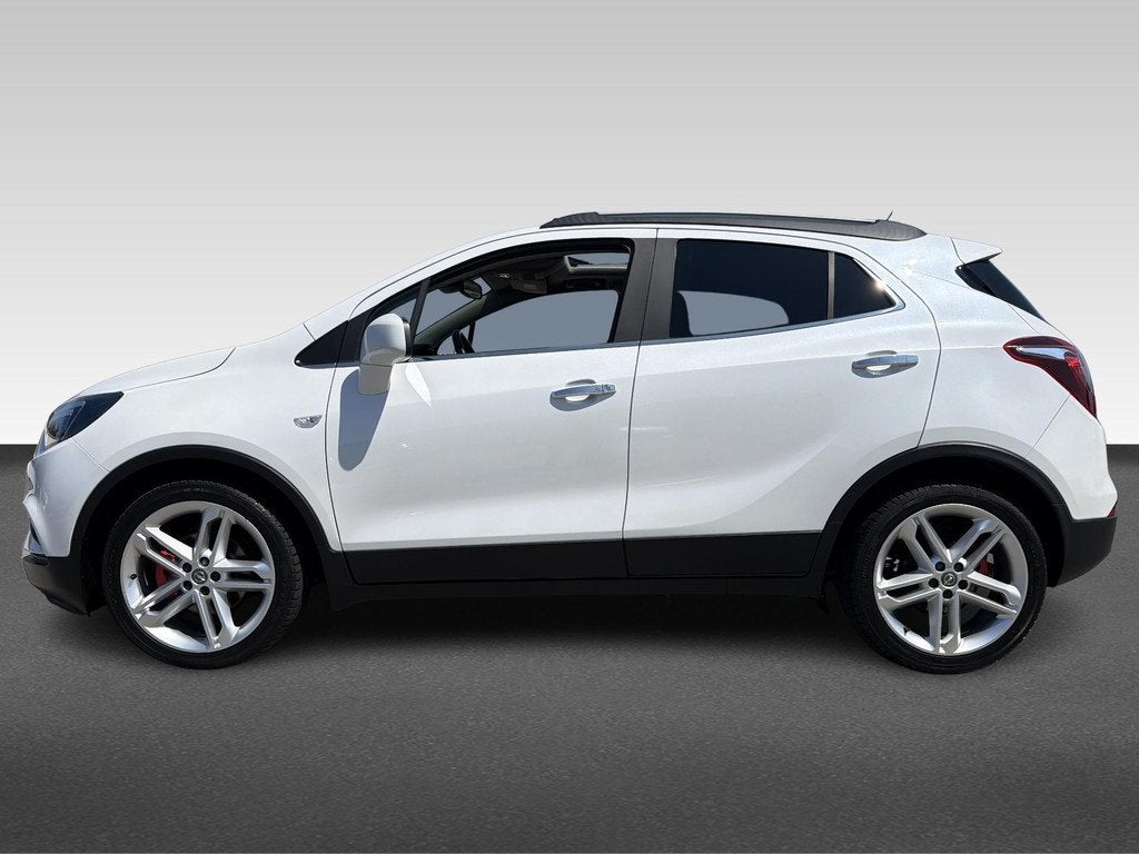 Opel Mokka X 1.4 Turbo Black Edition, Auto's, Opel, 15 km/l, Gebruikt, Euro 6, Wit
