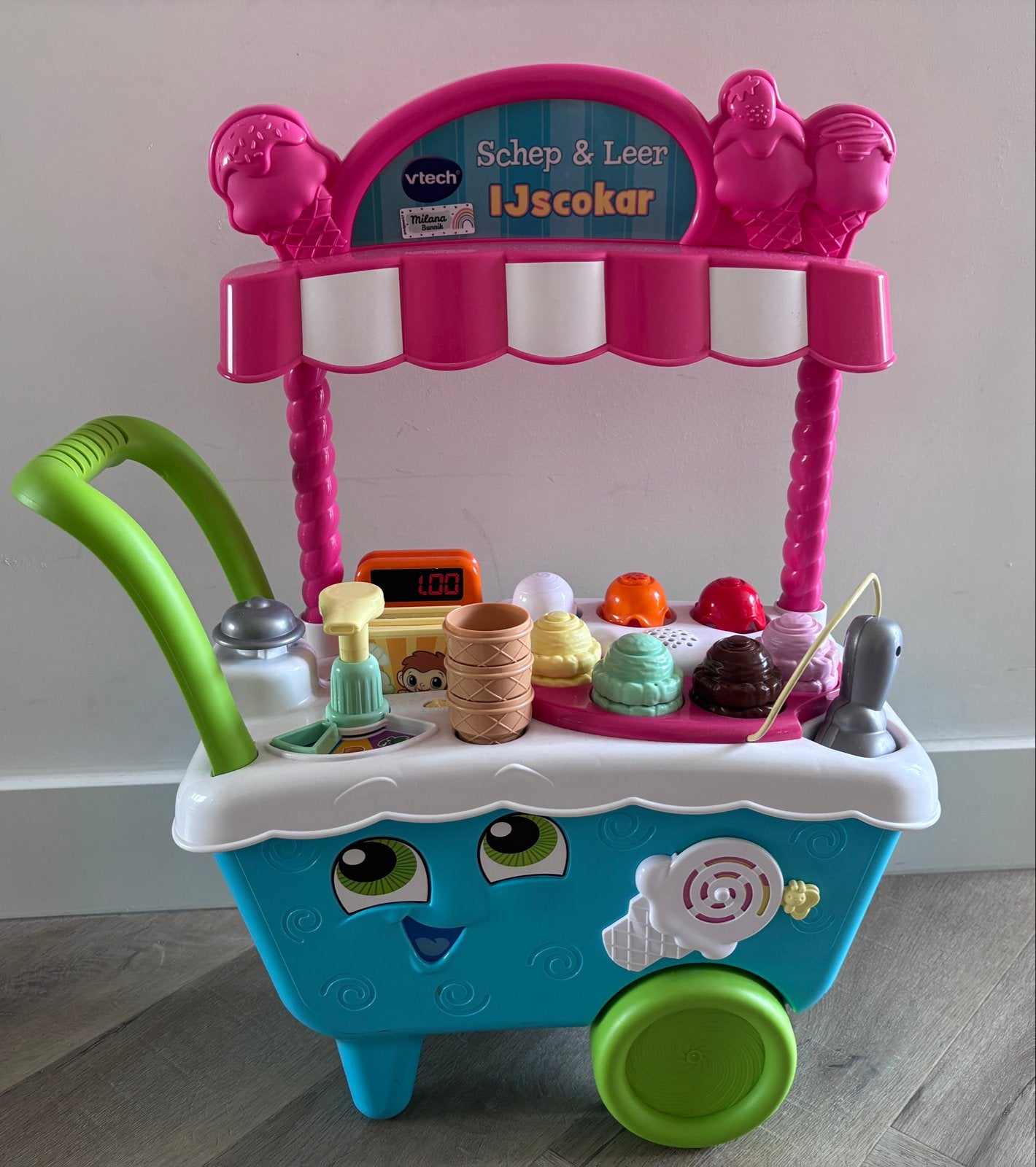 VTech Schep & Leer IJscokar - Interactief Speelgoed, Ophalen, Zo goed als nieuw, Jongen of Meisje