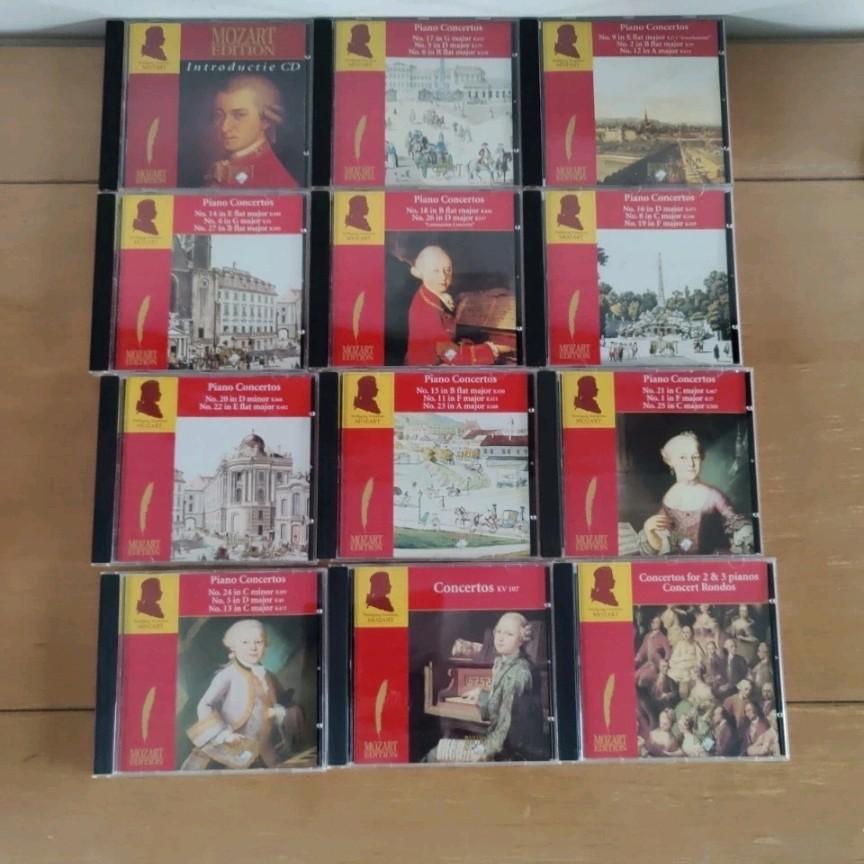 Mozart Edition - Piano Concertos CD Boxset, Cd's en Dvd's, Cd's | Klassiek, Zo goed als nieuw, Orkest of Ballet, Classicisme, Boxset