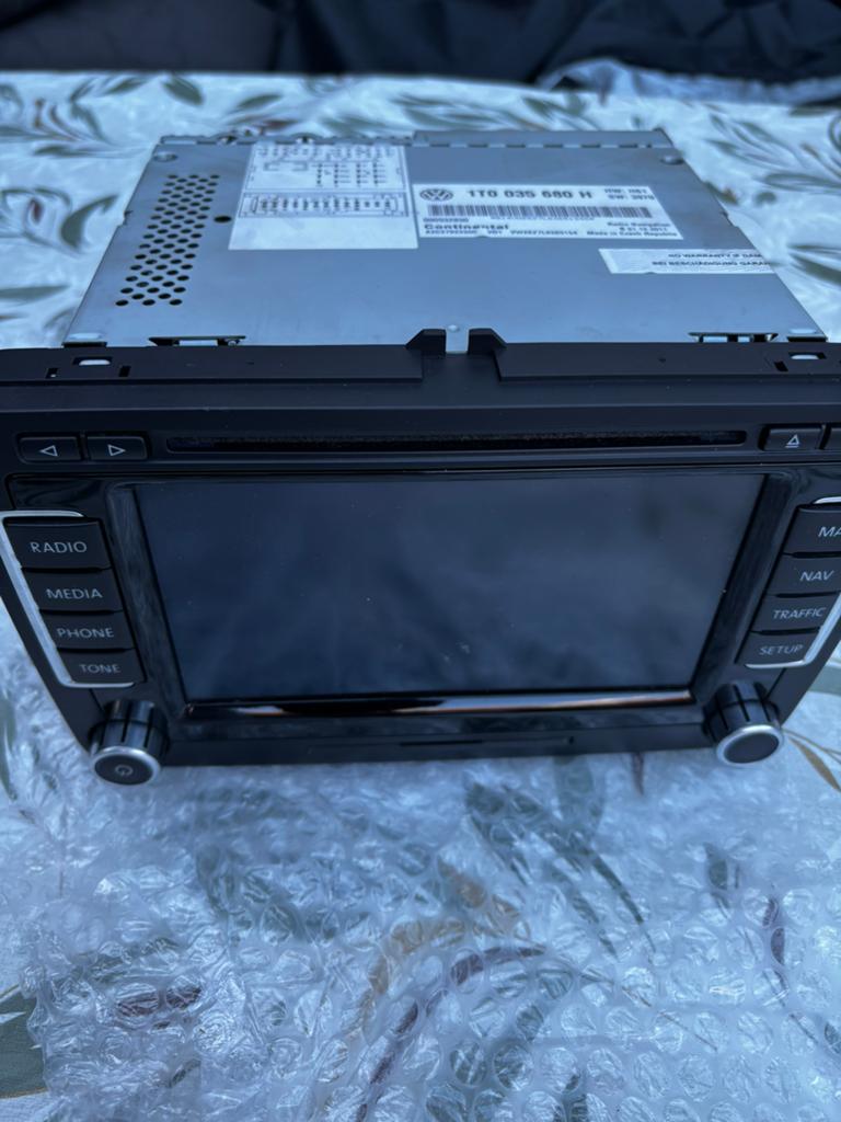 Origineel VW RNS 510 Navigatie Radio – Origineel VAG, Auto diversen, Ophalen of Verzenden, Zo goed als nieuw
