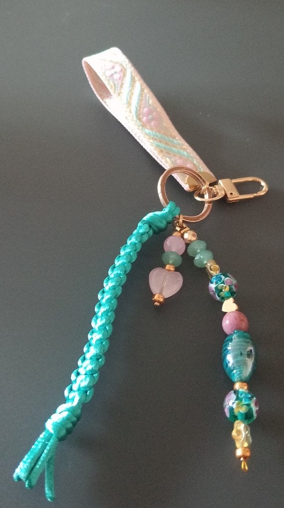 TAS-/SLEUTELHANGER TURQUOISE, Verzamelen, Sleutelhangers, Ophalen of Verzenden, Nieuw, Merk