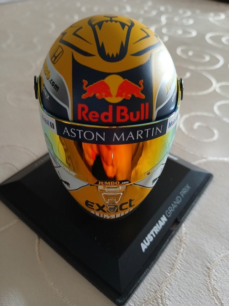 Helm van Max Verstappen ( Oostenrijk 2019), Ophalen, Zo goed als nieuw, Formule 1