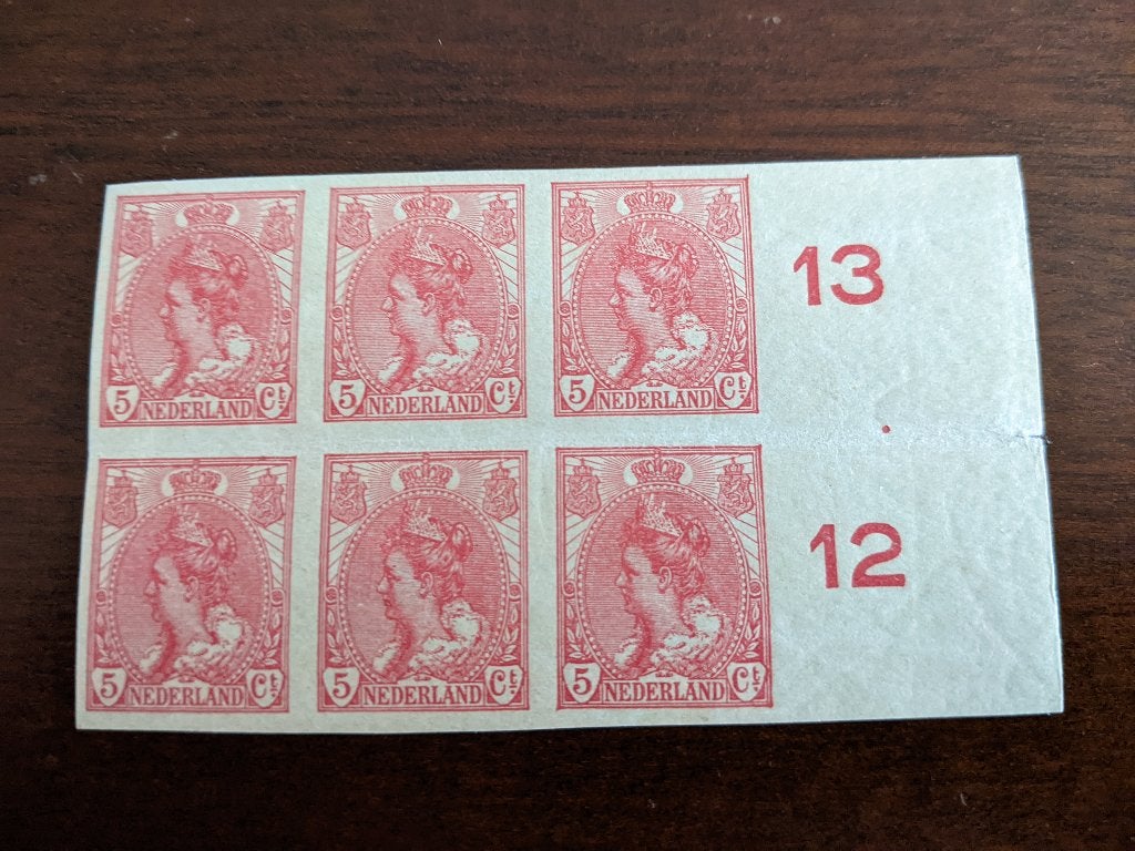 NL 1923; ONGETAND BLOK NVPHNR 82 LEES, Verzenden, T/m 1940, Postfris