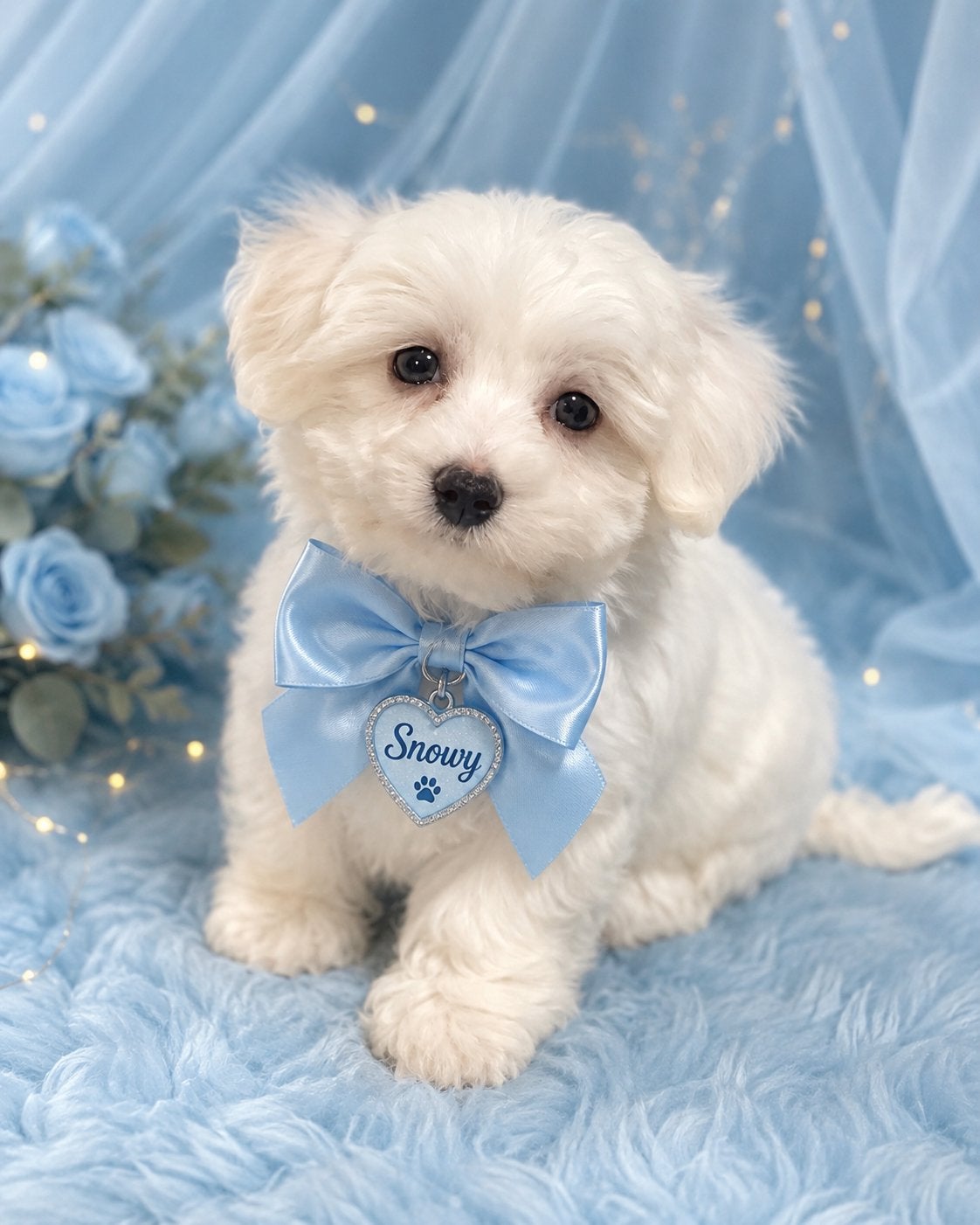 Maltezer pups, Dieren en Toebehoren, Parvo, Maltezer, Reu, 8 tot 15 weken