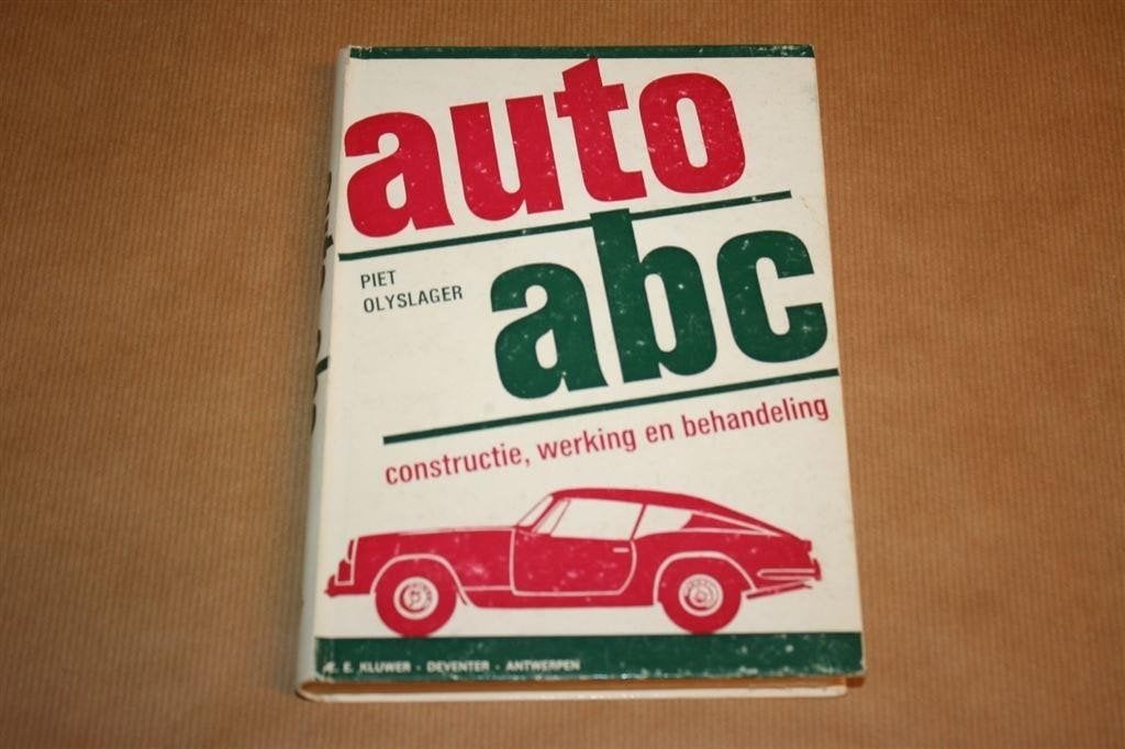 Auto-ABC — Piet Olyslager, Vintage Autohandboek 1968, Auto diversen, Handleidingen en Instructieboekjes, Ophalen of Verzenden