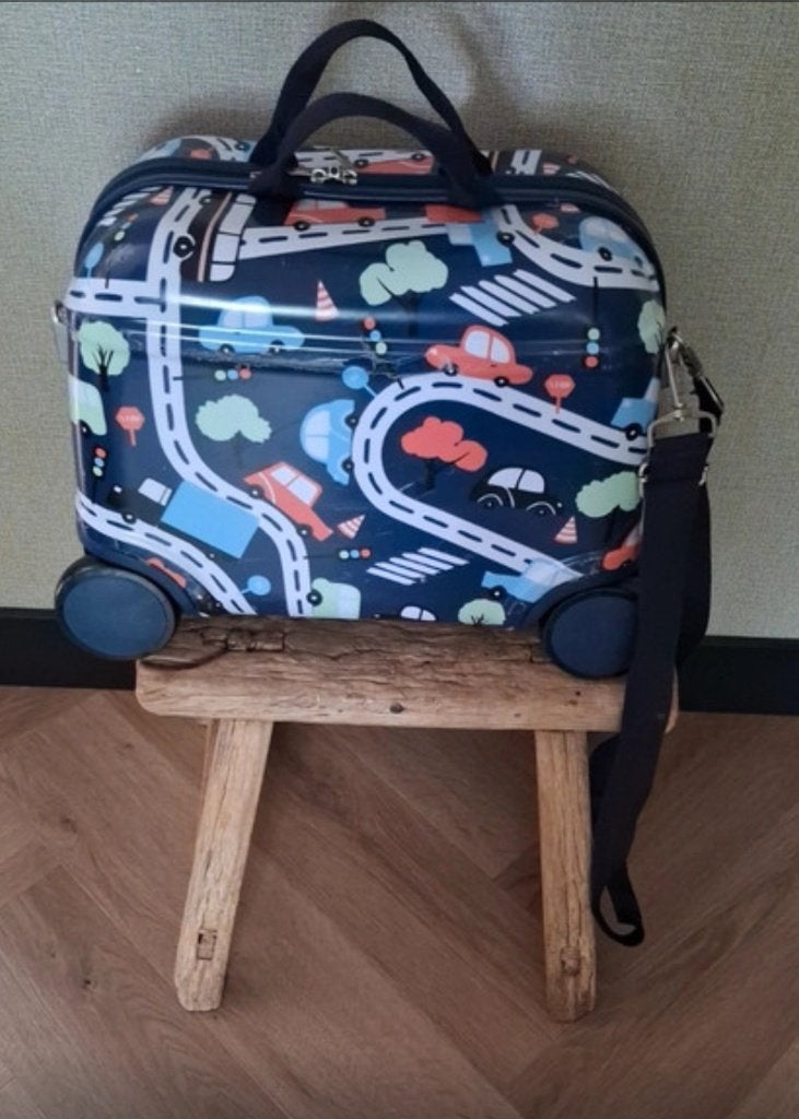 Kinder trolly, Ophalen, Gebruikt, Hard kunststof, Minder dan 50 cm
