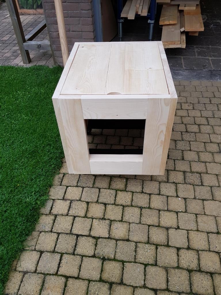 Kattenbak ombouw steigerhout, Dieren en Toebehoren, Kattenbakken, Nieuw, Ophalen