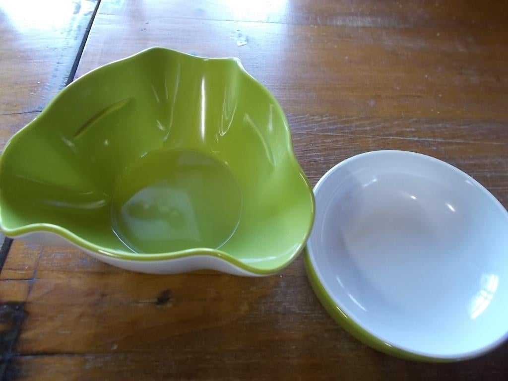 Tweedelig Joseph Joseph DoubleDish schaal,snackschaal,tapas., Overige materialen, Ophalen of Verzenden, Overige stijlen, Schaal of Schalen