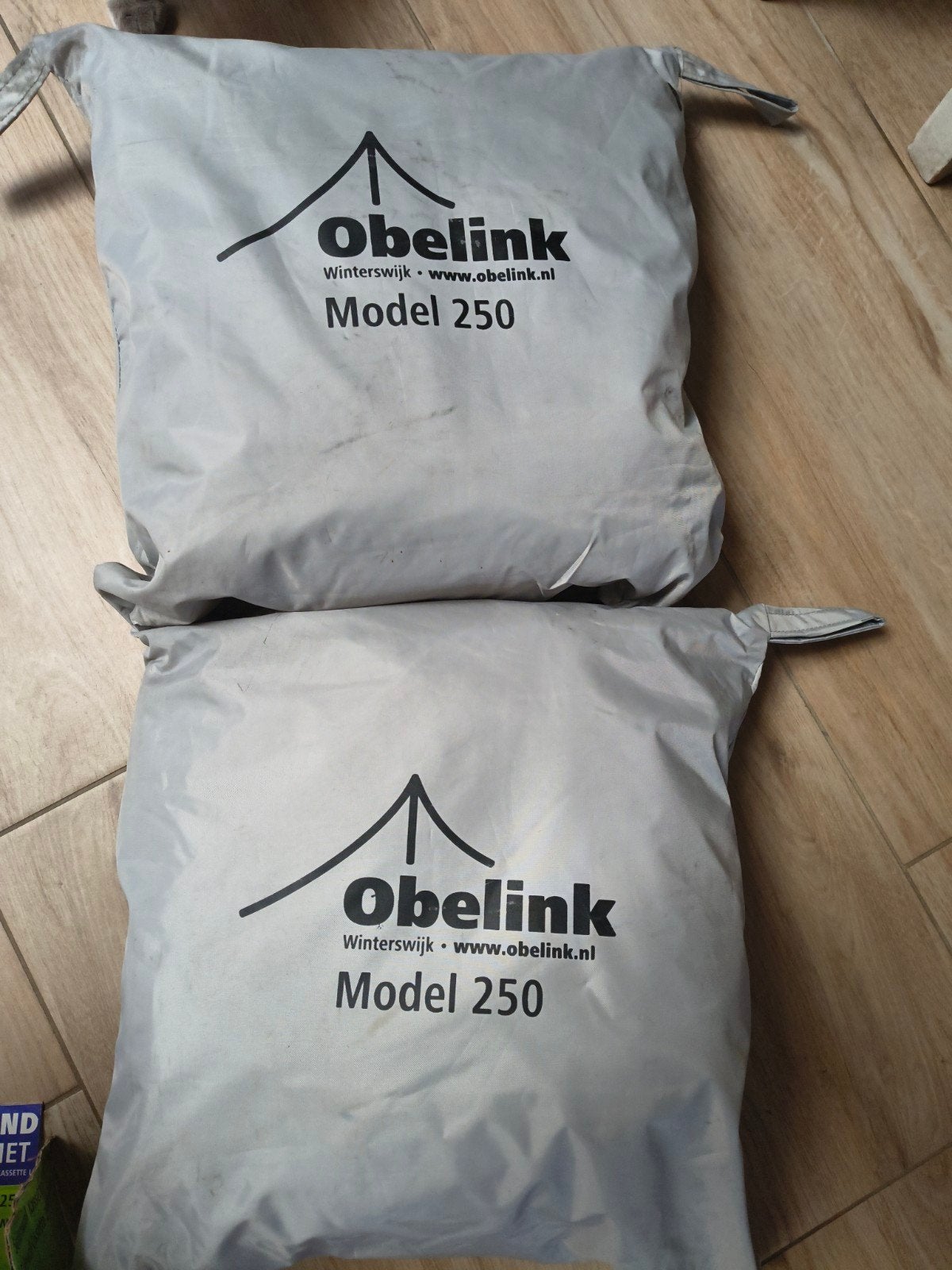 Obelink 250 Zijwanden links en rechts - In bijna ongebruikte, Caravans en Kamperen, Ophalen, Zo goed als nieuw, Overige merken