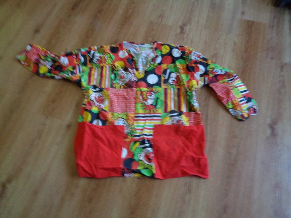 Carnaval Jas Maat XL met zakken, Kleding | Dames, Ophalen of Verzenden, Zo goed als nieuw, Maat 46/48 (XL) of groter, Carnaval