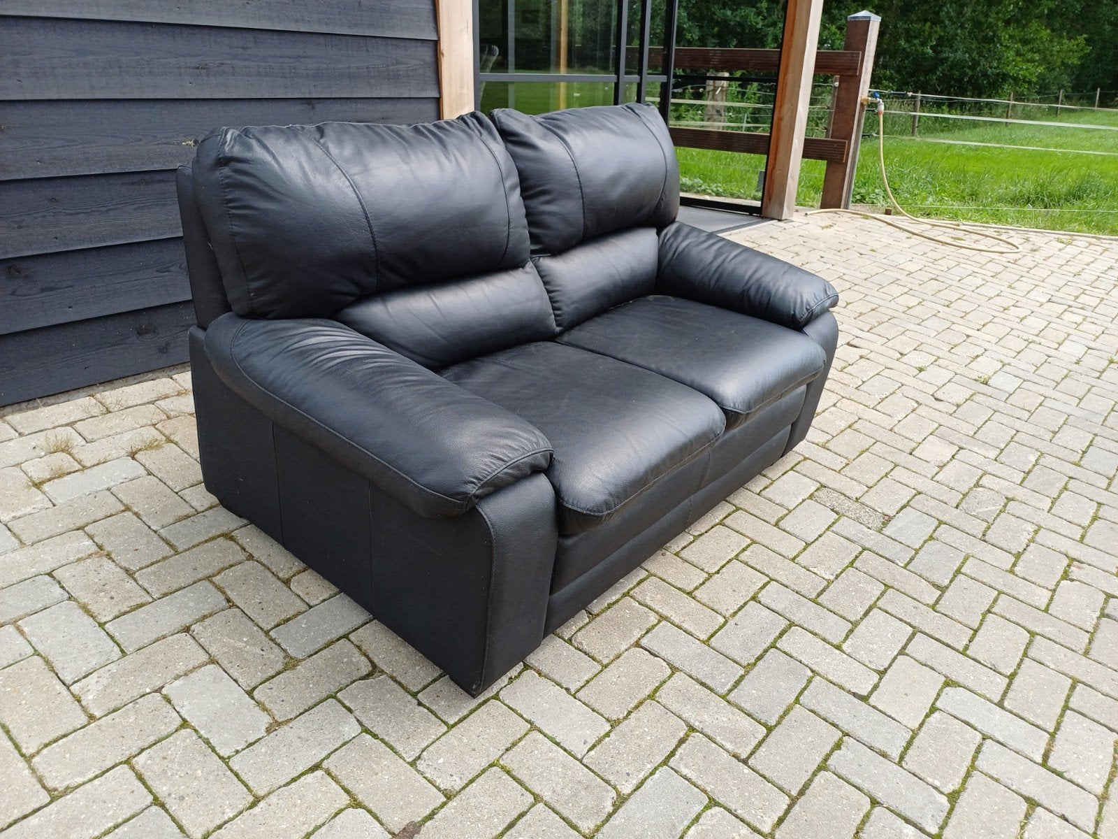 zwarte bank te koop, Ophalen