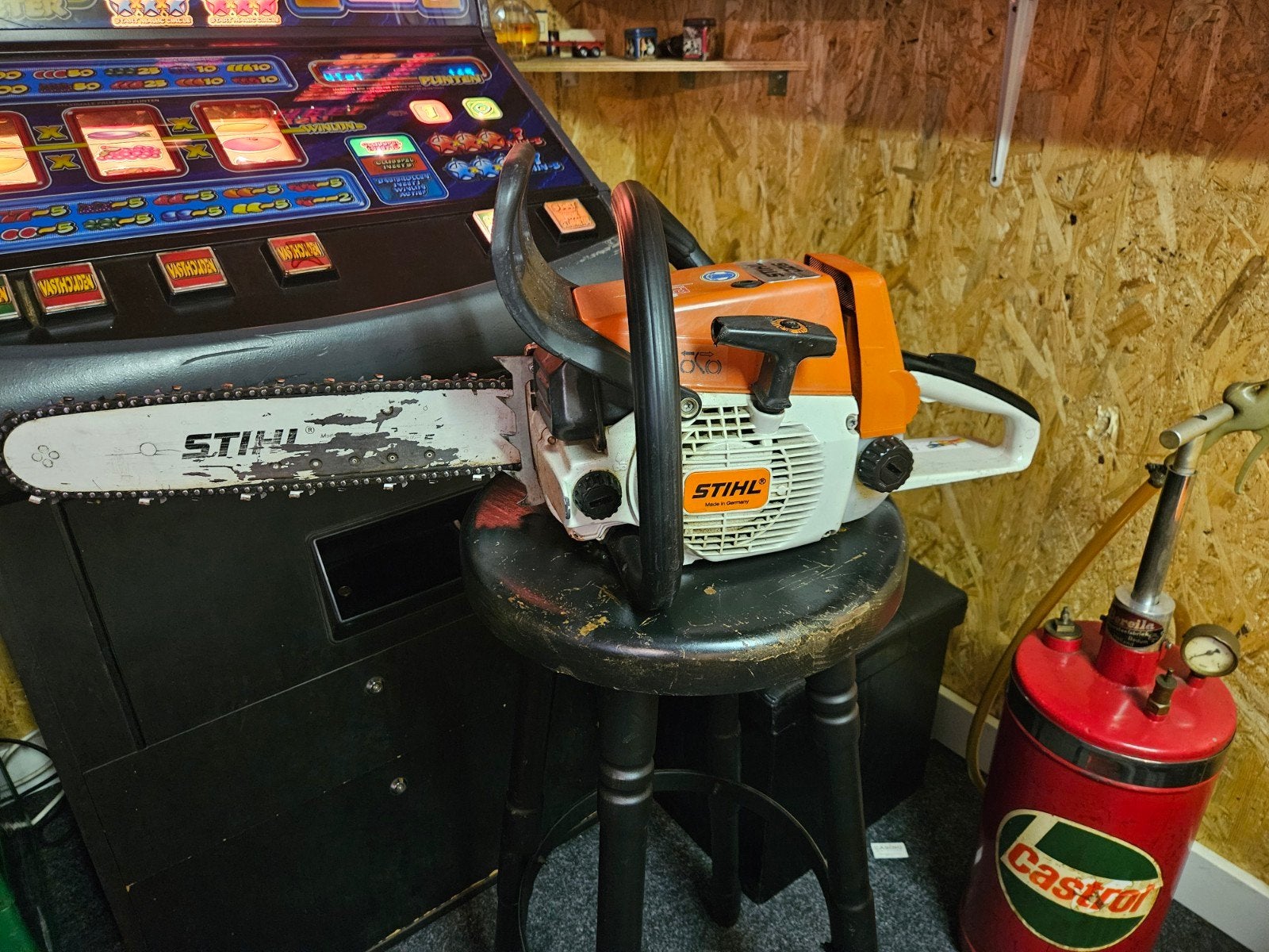 Stihl 026, Tuin en Terras, Ophalen of Verzenden, Zo goed als nieuw