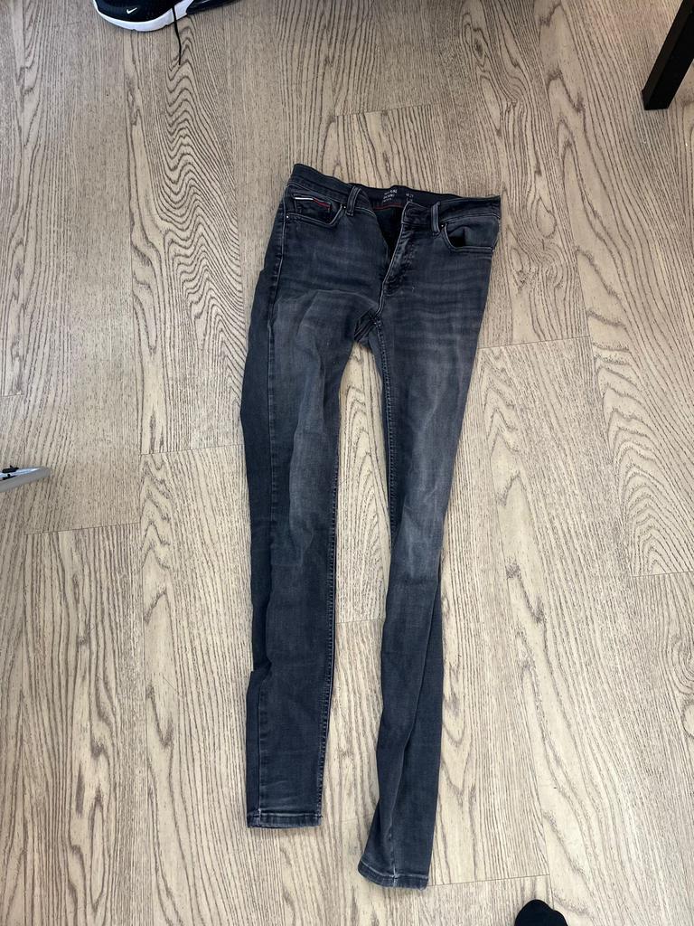 Tommy Hilfiger Spijkerbroek - Mid Rise Skinny, Kleding | Dames, Ophalen of Verzenden, Gedragen, Zwart, W27 (confectie 34) of kleiner