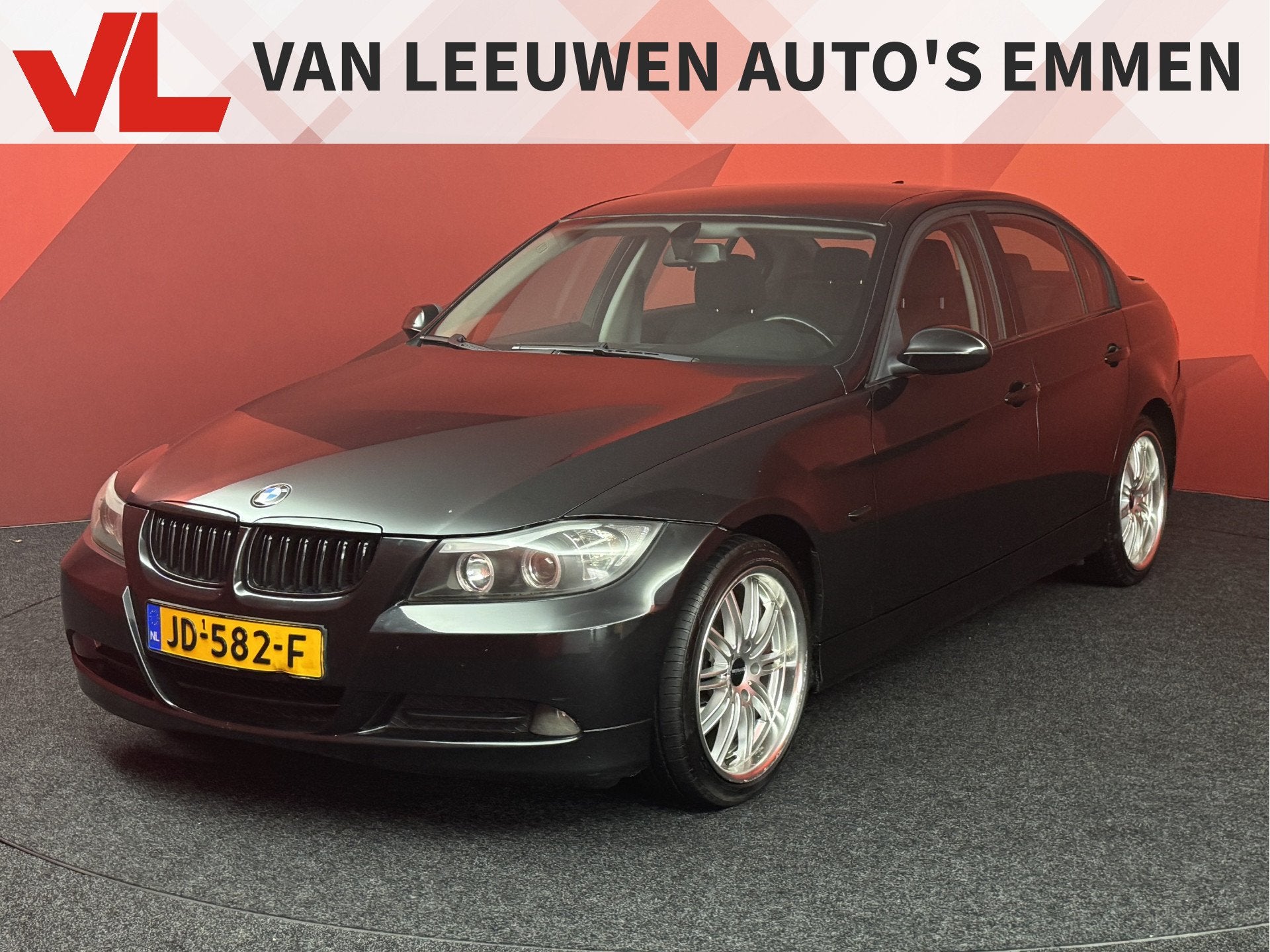 BMW 3 Serie 318i | Inruilkoopje | Zo Mee | Automaat, Auto's, BMW, Zwart, 4 cilinders, Zwart, Bedrijf