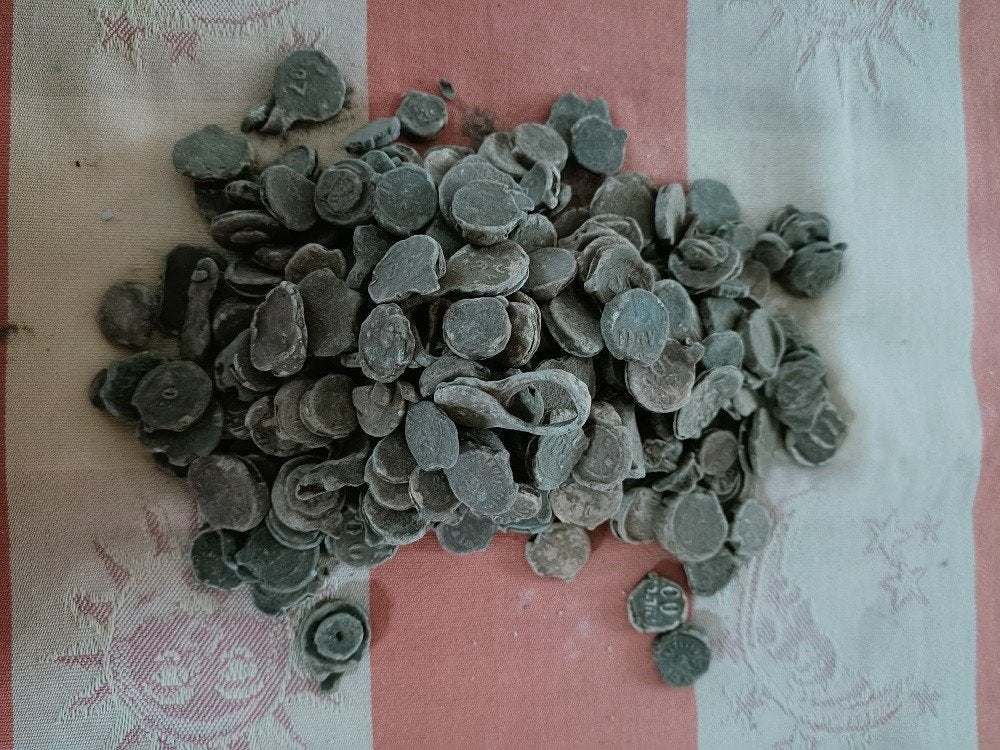 (52) Doos sluitloodjes van 1.860 gram, Verzenden, Huis en Inrichting