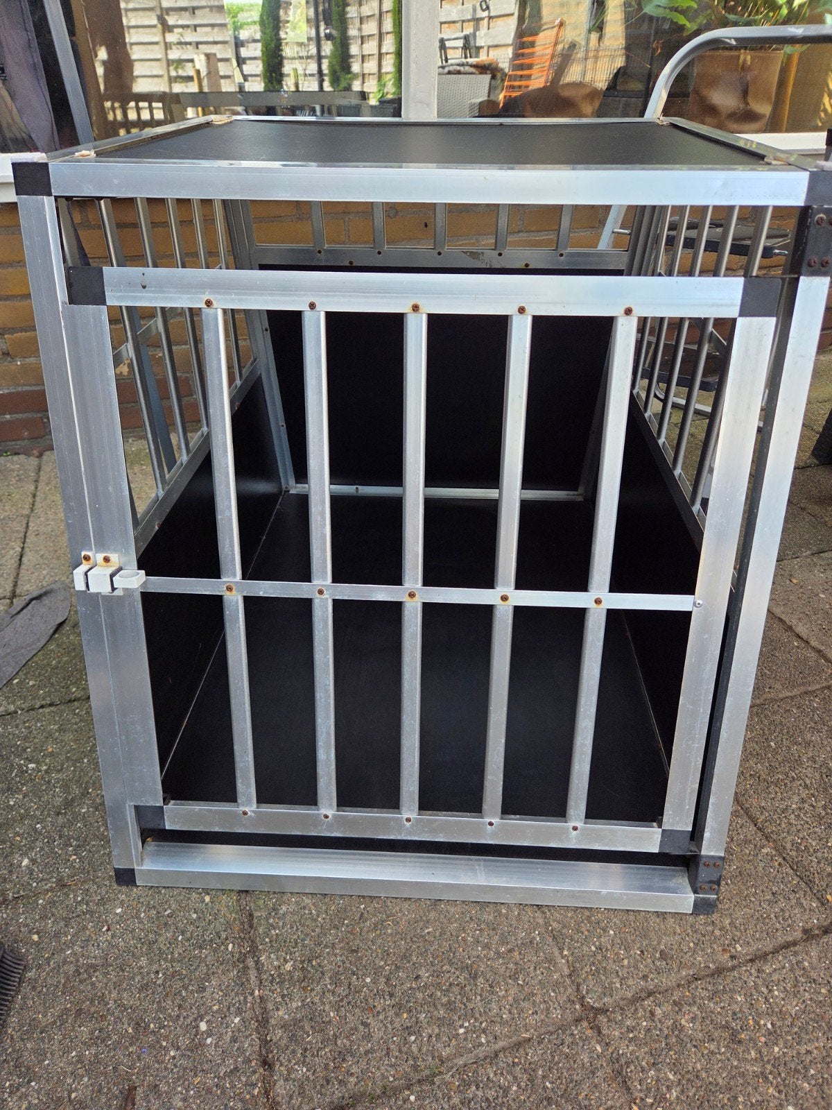 Hondenbench voor in de auto, Ophalen, Gebruikt, 75 tot 110 cm, 65 tot 100 cm