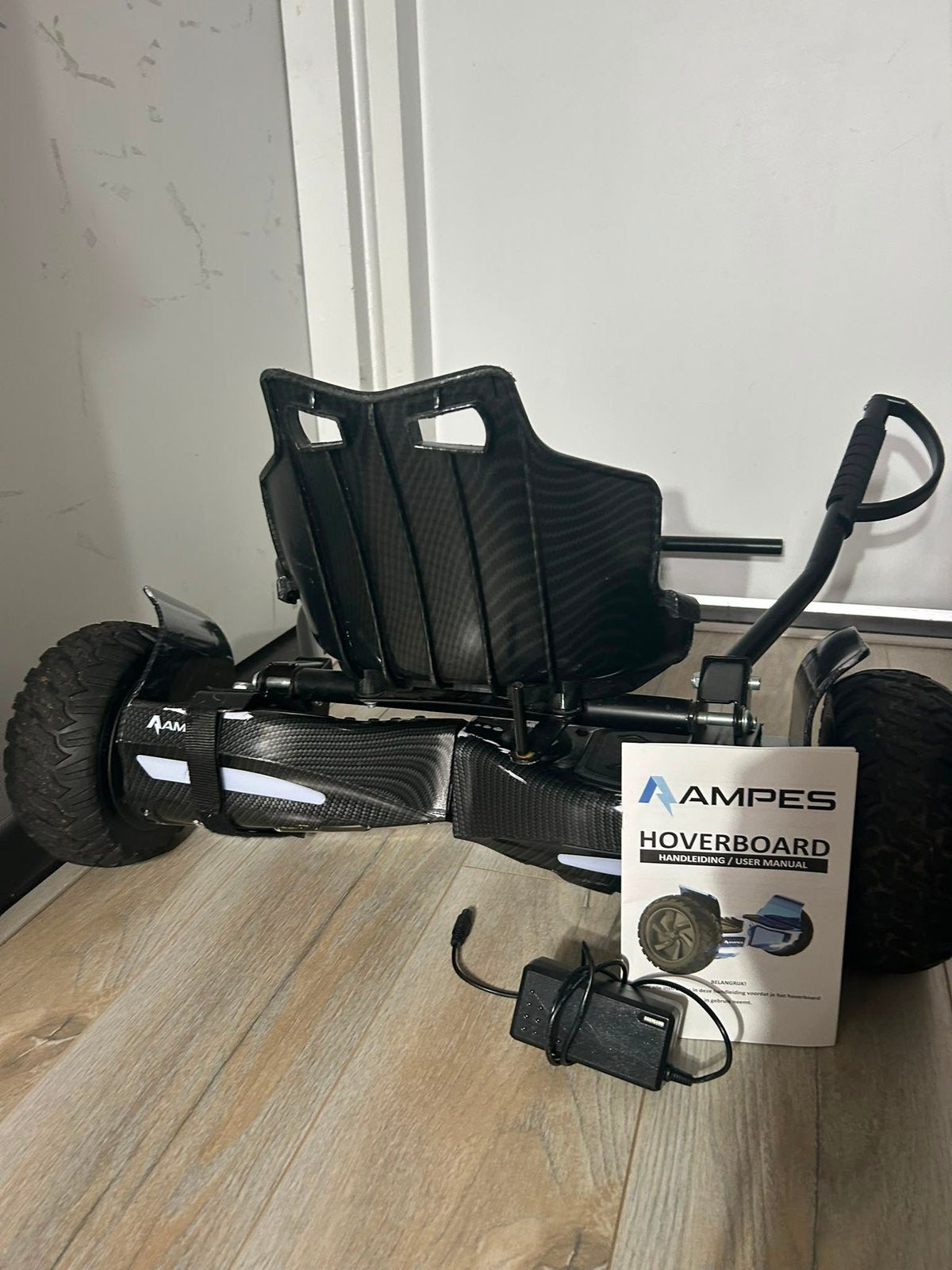 Hoverboard en zitje, Fietsen en Brommers, Steps, Ophalen, Gebruikt, Elektrische step (E-scooter)