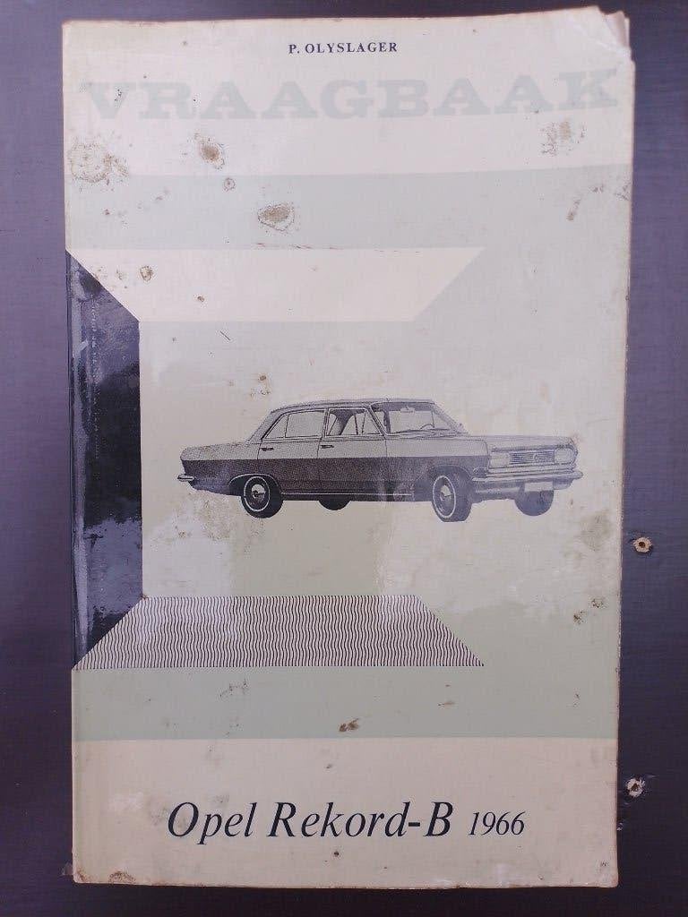 P. Olyslager vraagbaak Opel Rekrd B 1966, Boeken, Auto's | Boeken, Ophalen of Verzenden, Gelezen, Opel