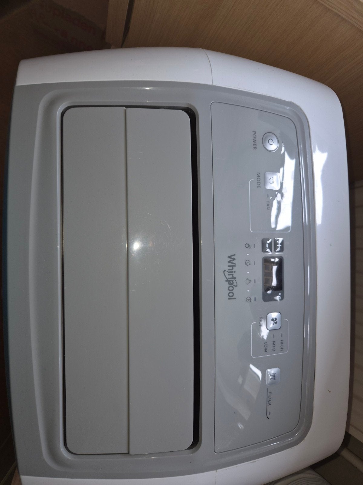 Whirlpool Mobiele Airco - Koelen, Ontvochtigen, Ventileren, Ophalen, Gebruikt, Minder dan 60 m³, 3 snelheden of meer