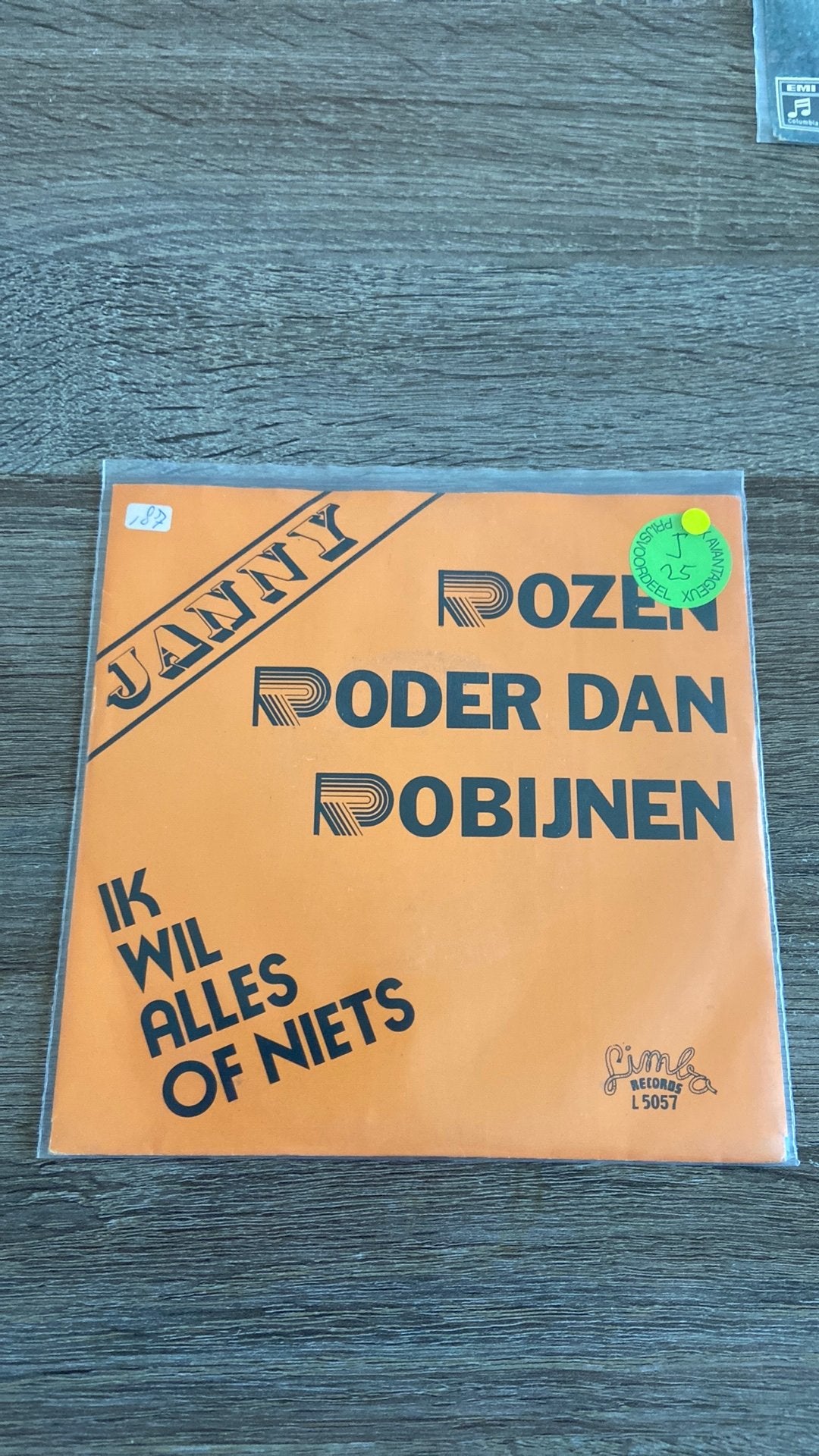 Janny, Ophalen of Verzenden, Zo goed als nieuw, Overige formaten, Levenslied of Smartlap