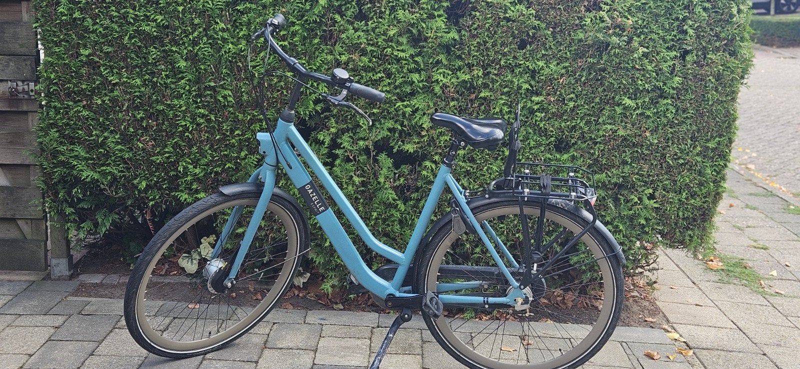 Gazelle Damesfiets Esprit Lichtblauw met 3 versnellingen, Velgrem, Versnellingen, Ophalen of Verzenden, Gazelle