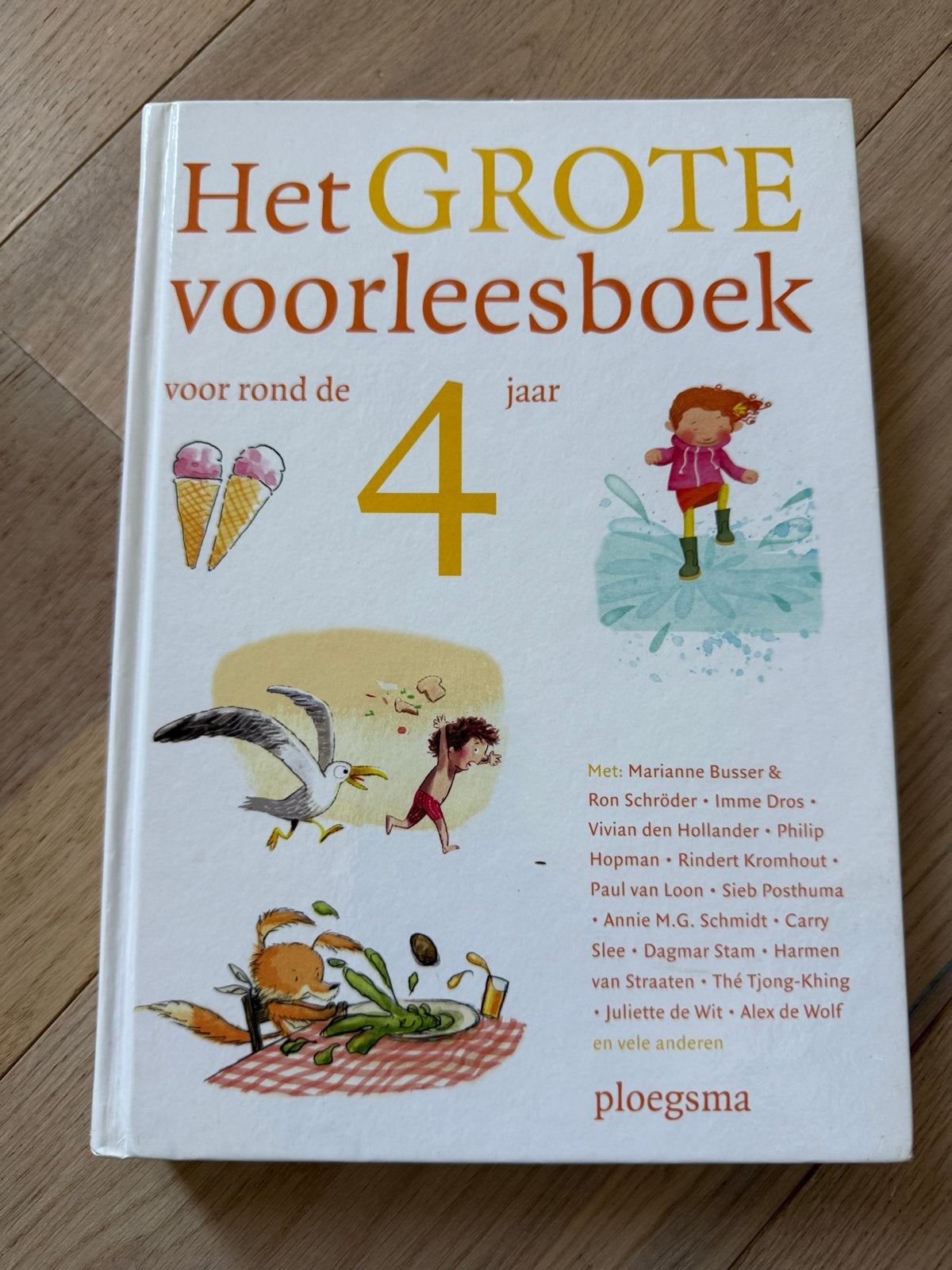 Het Grote Voorleesboek voor rond de 4 jaar, Boeken, Fictie algemeen, Jongen of Meisje, Ophalen of Verzenden, Zo goed als nieuw