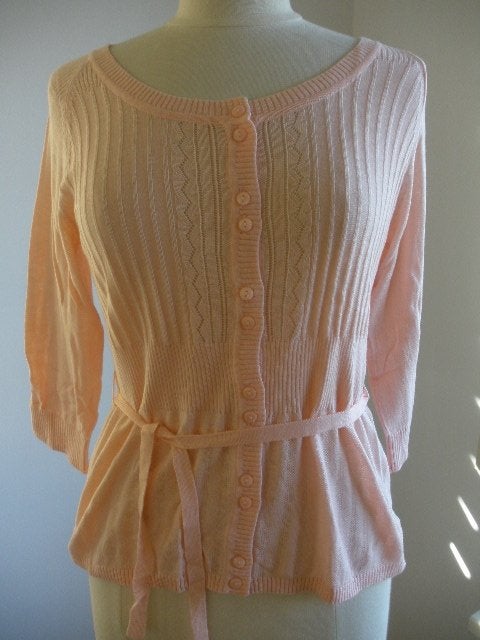 Vest licht roze ajour maat M - nieuw -, Kleding | Dames, Ophalen of Verzenden, Nieuw, Maat 38/40 (M), Roze