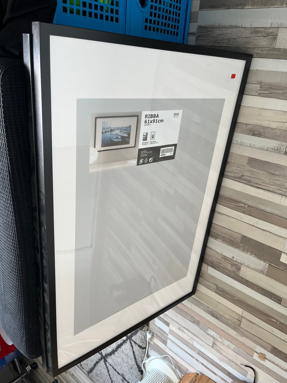 IKEA RIBBA fotolijst 61 x 91 zwart 2x, Ophalen, Nieuw