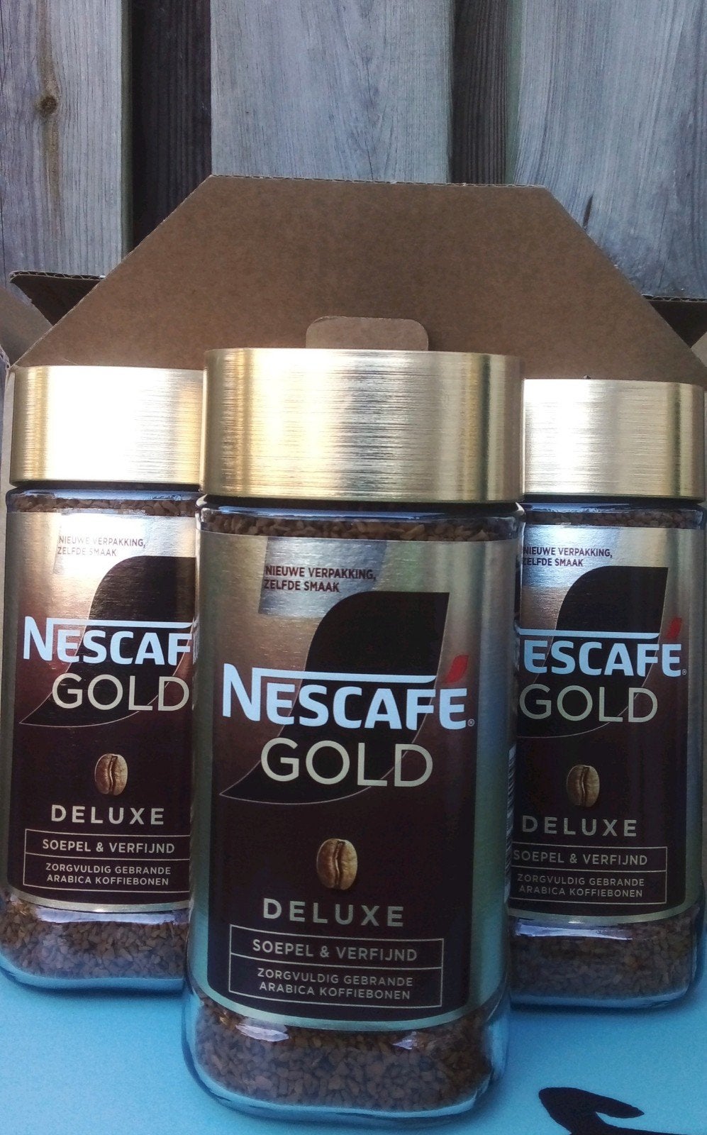 Nescafe Gold potten, Verzenden