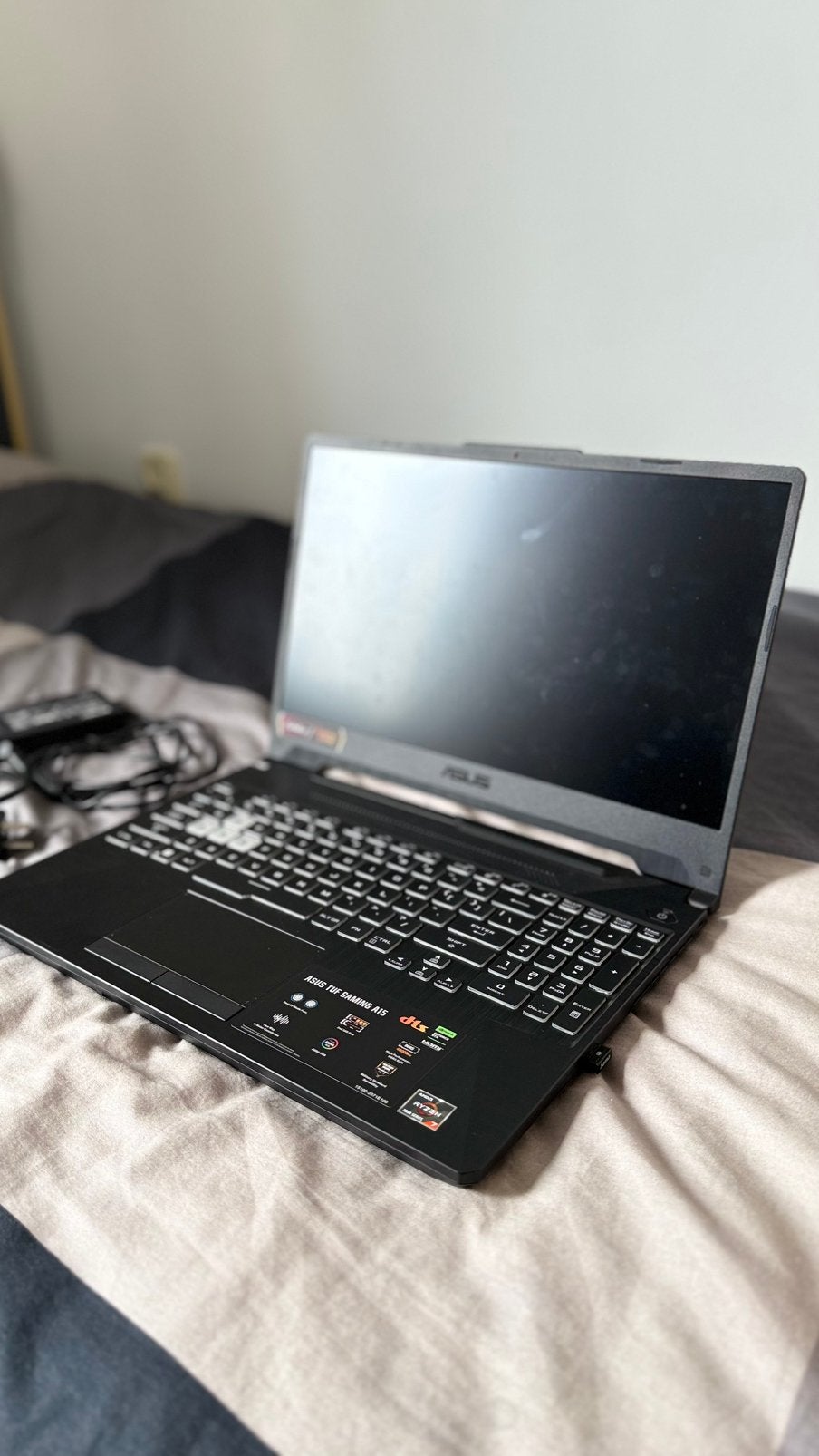 ASUS TUF Gaming A15 | Ryzen 7 | RTX 3050 | 16GB DDR5 | 1TB, Ophalen, Met videokaart, 15 inch, Zo goed als nieuw