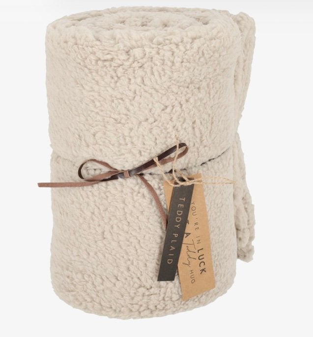 Jens living Teddy plaid, Overige kleuren, 120 cm, Nieuw, Ophalen of Verzenden