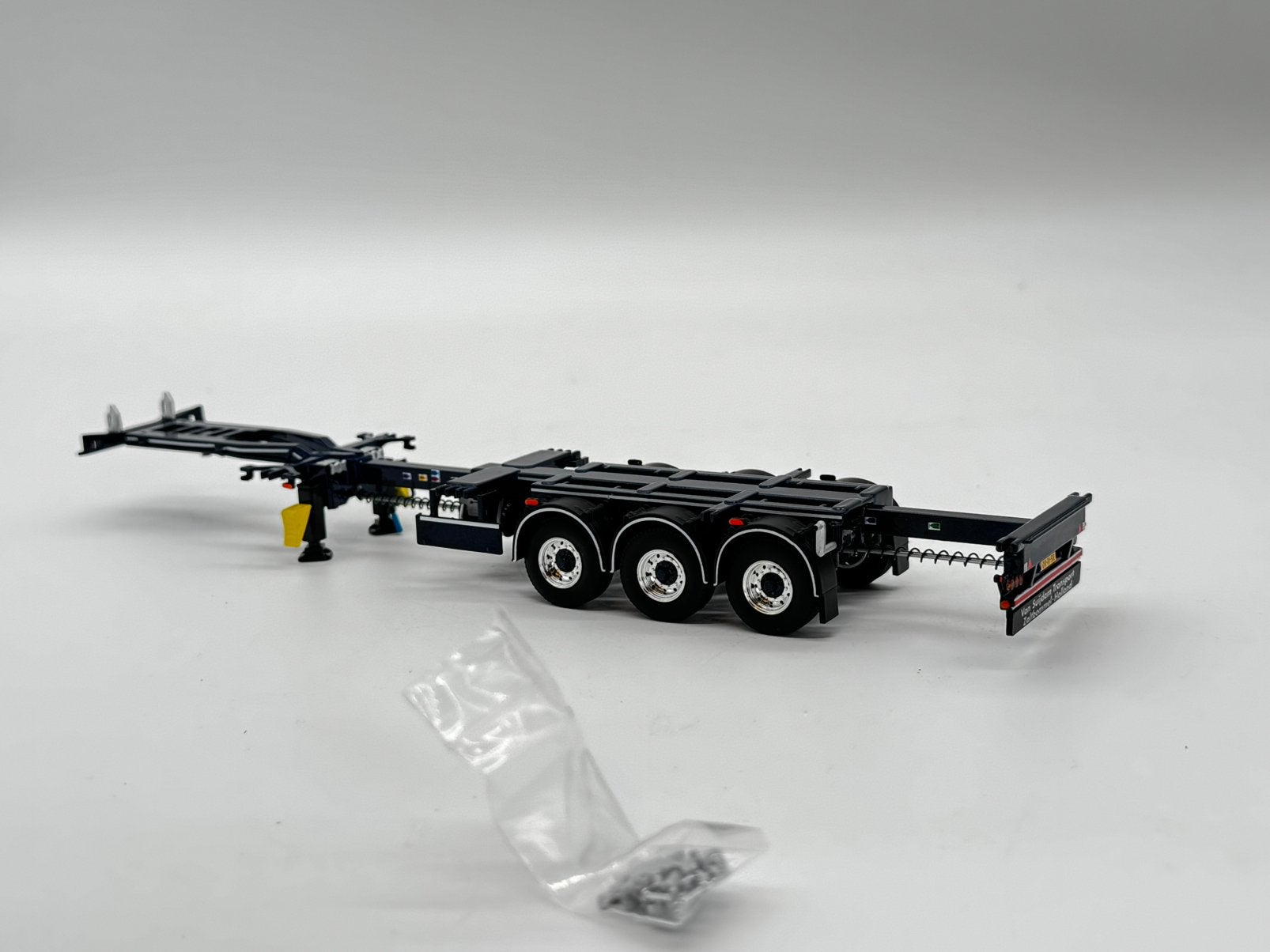 WSI D TEC uitschuifbare container trailer 20 en 40 ft., ., Nieuw, Ophalen of Verzenden, .