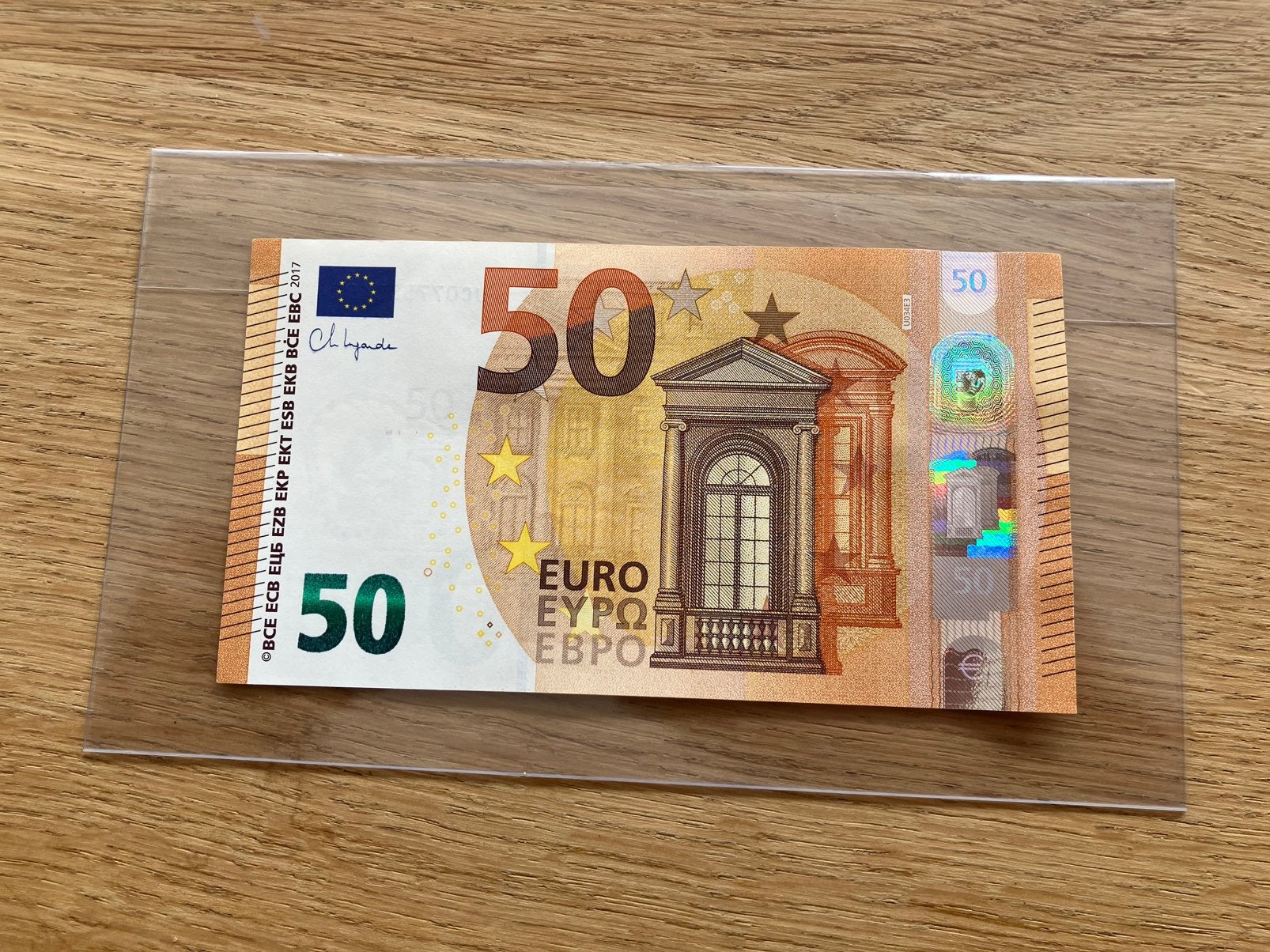 €50,- Lagarde - UC / U034 XF+++, Postzegels en Munten, Bankbiljetten | Europa | Eurobiljetten, Ophalen of Verzenden, Overige landen