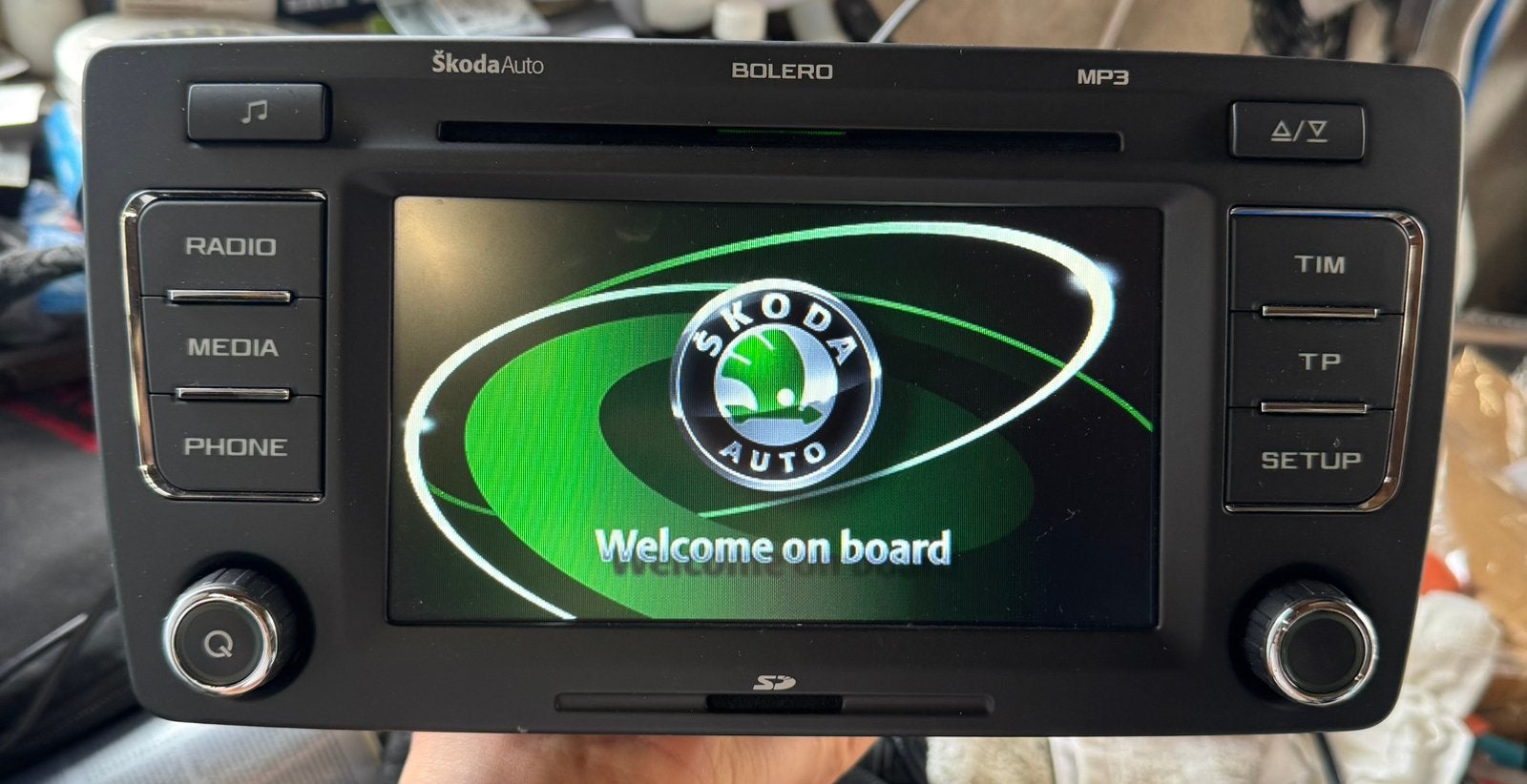 Originele Skoda Yeti Radio 1Z0035156, Ophalen of Verzenden, Skoda