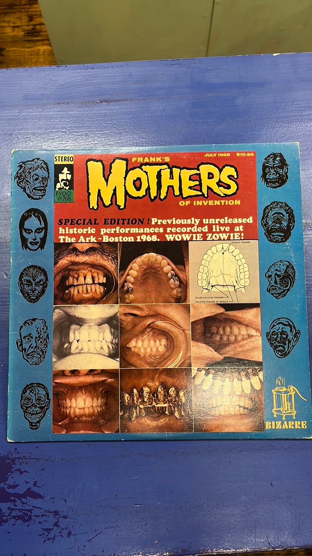 Frank Zappa & The Mothers Of Invention- The Ark LP, Ophalen of Verzenden, Gebruikt, 12 inch