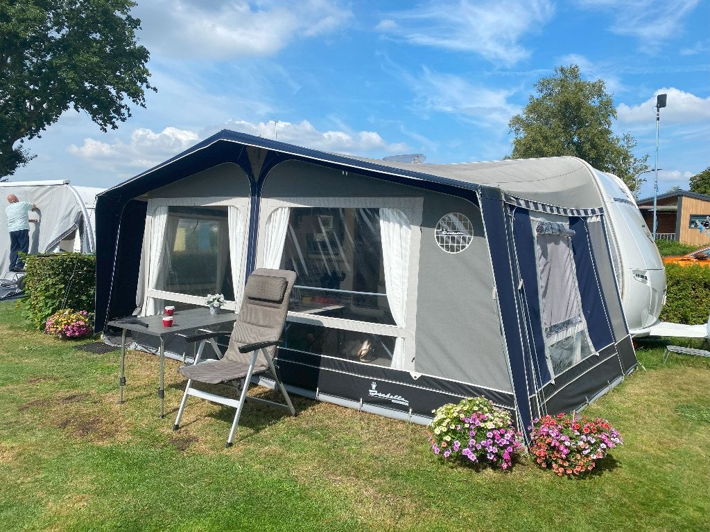 Isabella voortent 3 meter diep, Caravans en Kamperen, Ophalen, Gebruikt, Polyester, Isabella