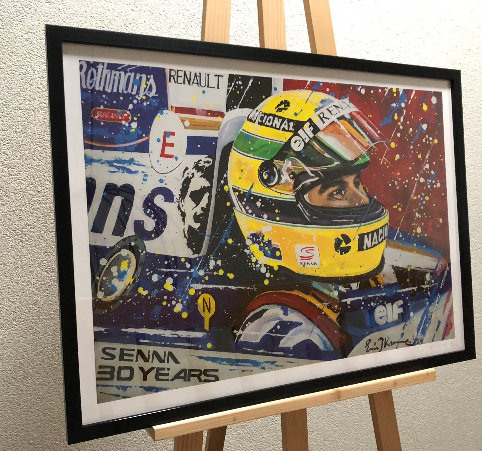 Ayrton Senna -  Eric Jan Kremer, Ophalen, Auto's