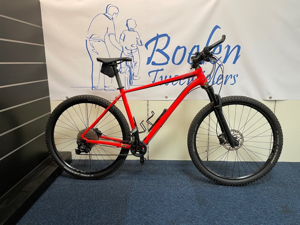 Cannondale Trial 29 inch 50cm Mountainbike Oranje ZGAN, Fully, Niet ingevuld, Zo goed als nieuw, Schijfrem