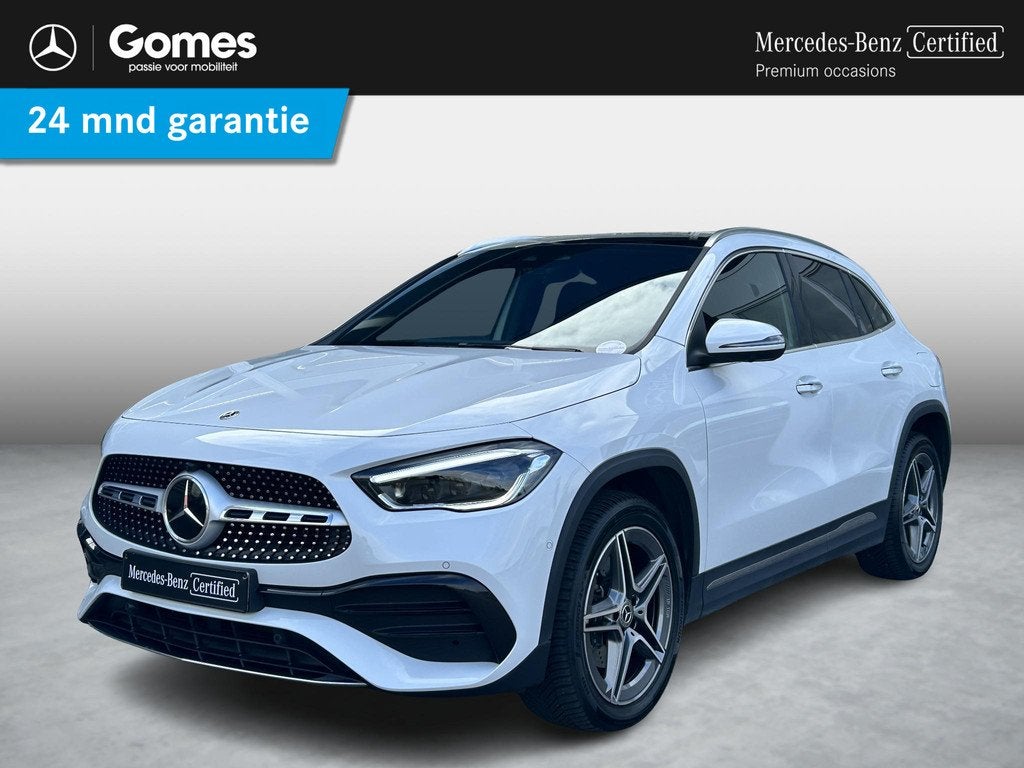 Mercedes-Benz GLA-klasse 250 e AMG Line | Panoramadak | Memo, Auto's, Mercedes-Benz, 4 cilinders, 16 kWh, Leder en Stof, Wit