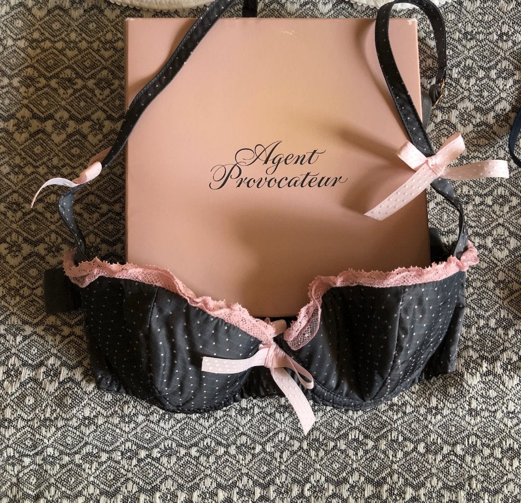 NIEUWE grijs/rose BH 75B Agent Provocateur, Kleding | Dames, Ondergoed en Lingerie, Verzenden, Grijs, BH
