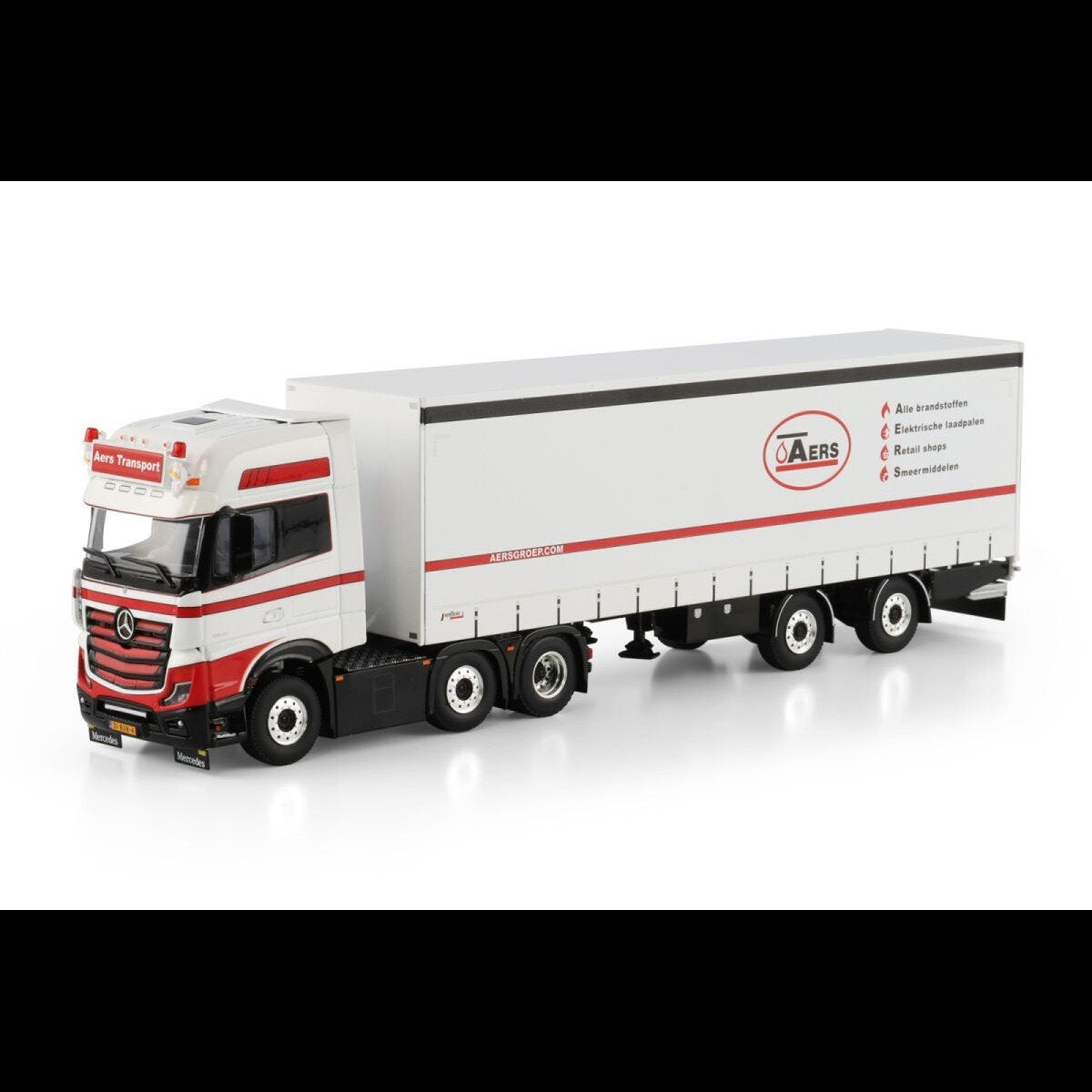 Mercedes-Benz Actros GigaSpace 6x2 mit 2as oplegger -Aers -, Ophalen of Verzenden, Nieuw, Bus of Vrachtwagen, Wsi