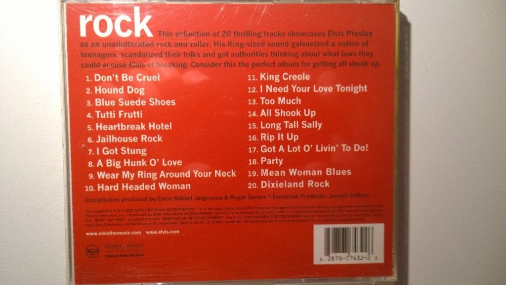Elvis Presley - Elvis Rock, Ophalen of Verzenden, Zo goed als nieuw, Rock-'n-roll, Album