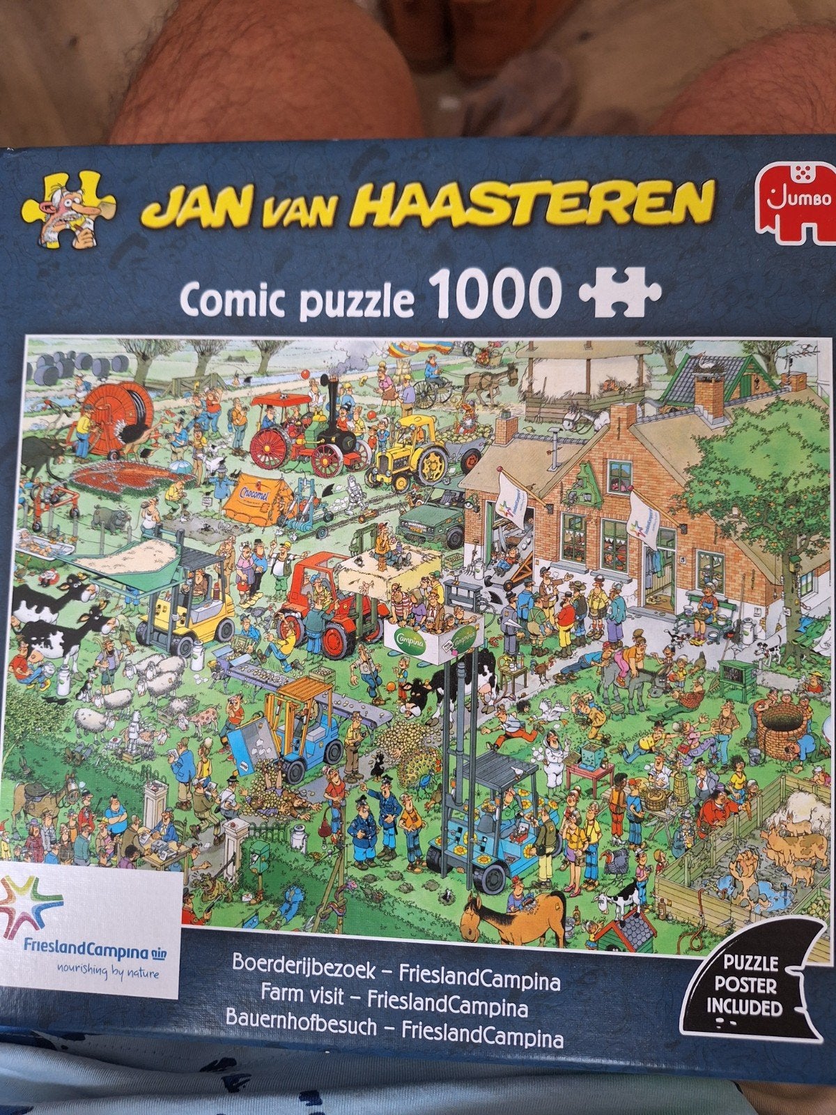 Jumbo Jan van Haasteren Comic Puzzel 1000 stukjes - Nieuw, Ophalen, Meer dan 50 stukjes, Nieuw, 6 jaar of ouder