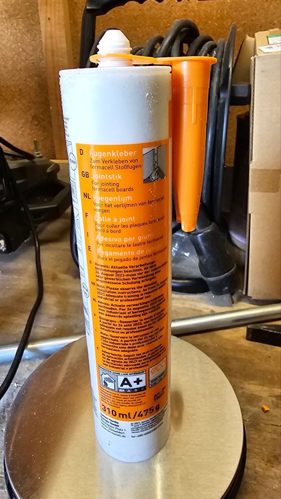 Fermacell Voegenlijm - 310 ml / 475 g, Doe-het-zelf en Verbouw, Isolatie en Afdichting, Ophalen, Nieuw, Overige materialen