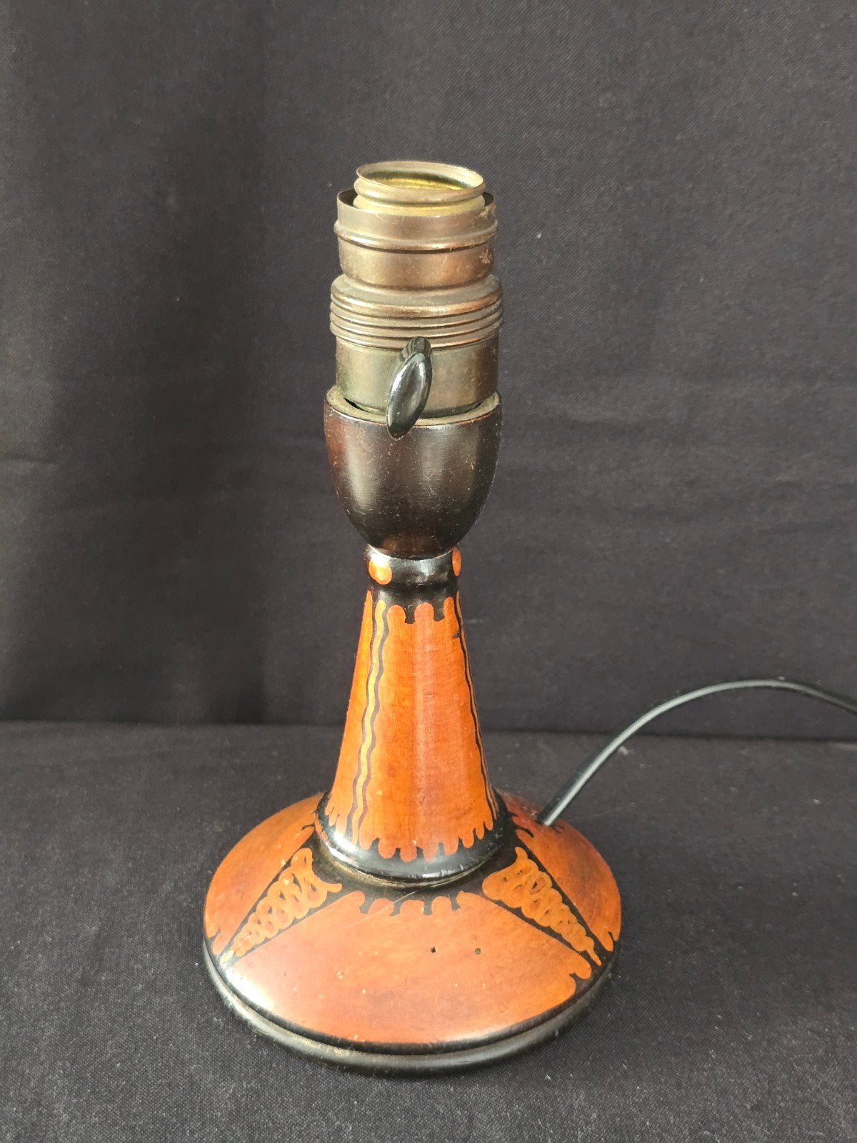 Amsterdamse School lamp, Steinpatz, H, 1925, mooie staat., Antiek en Kunst, Ophalen of Verzenden