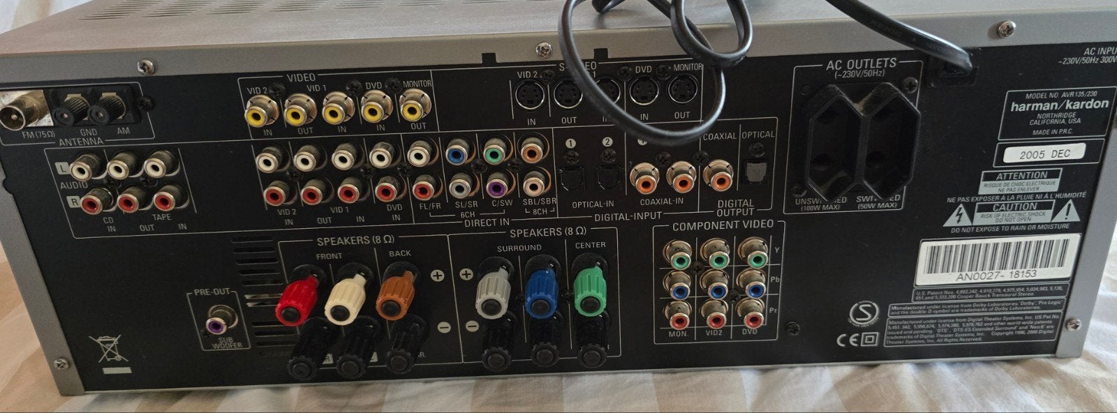 Versterker te koop., Ophalen of Verzenden, Gebruikt, Audio