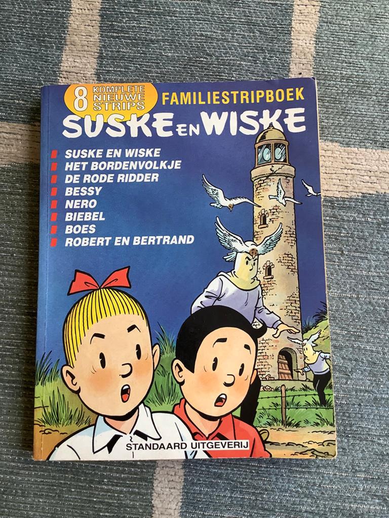 Fam.stripboek,8 verschillende,vintage, Verzamelen, Verzenden, Gebruikt, Boek of Spel
