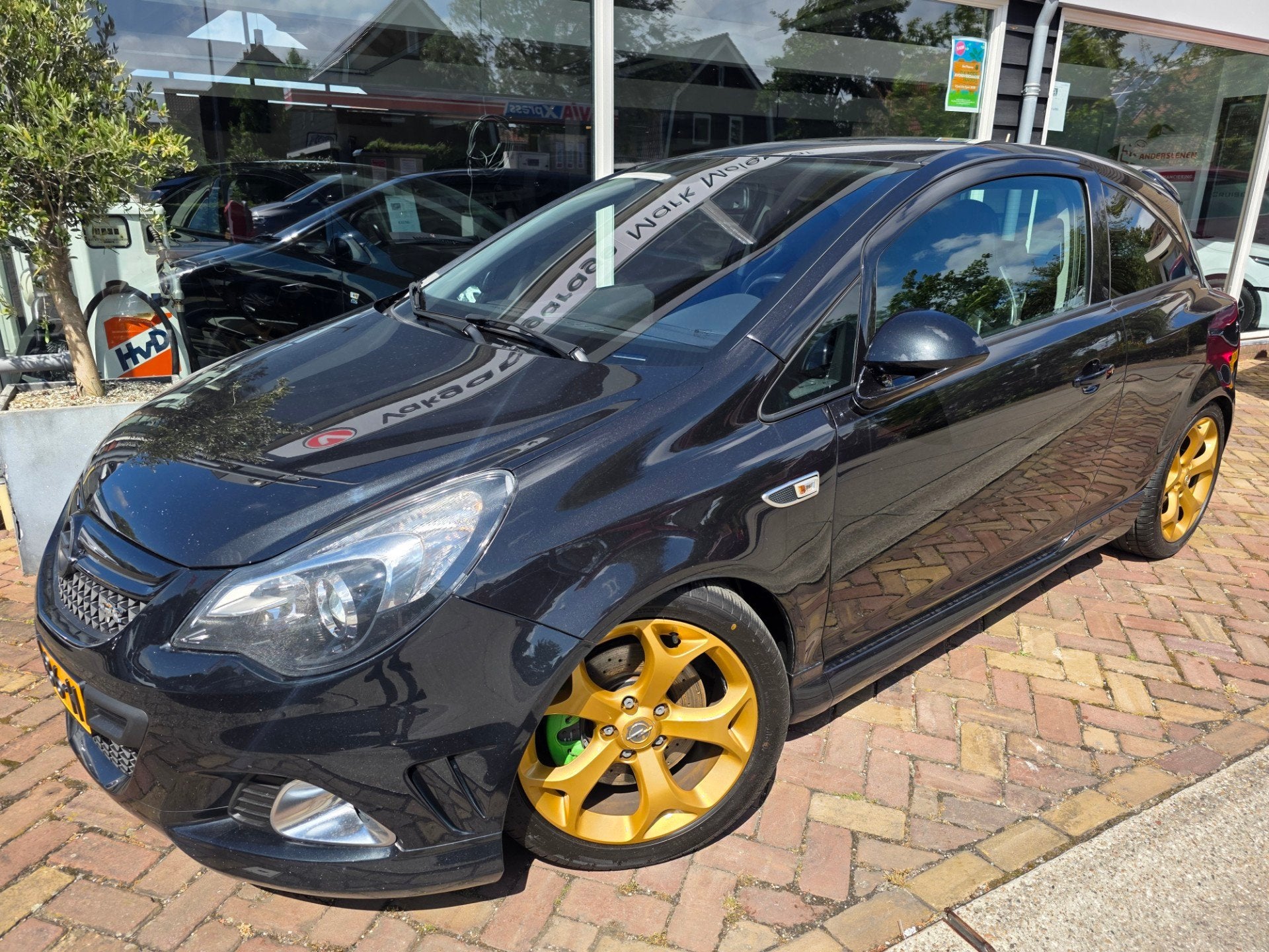 Opel CORSA 1.6-16V Turbo OPC,rvs uitlaat,schroefset kw, Auto's, Opel, Voorwielaandrijving, Euro 5, Gebruikt, Stoelverwarming
