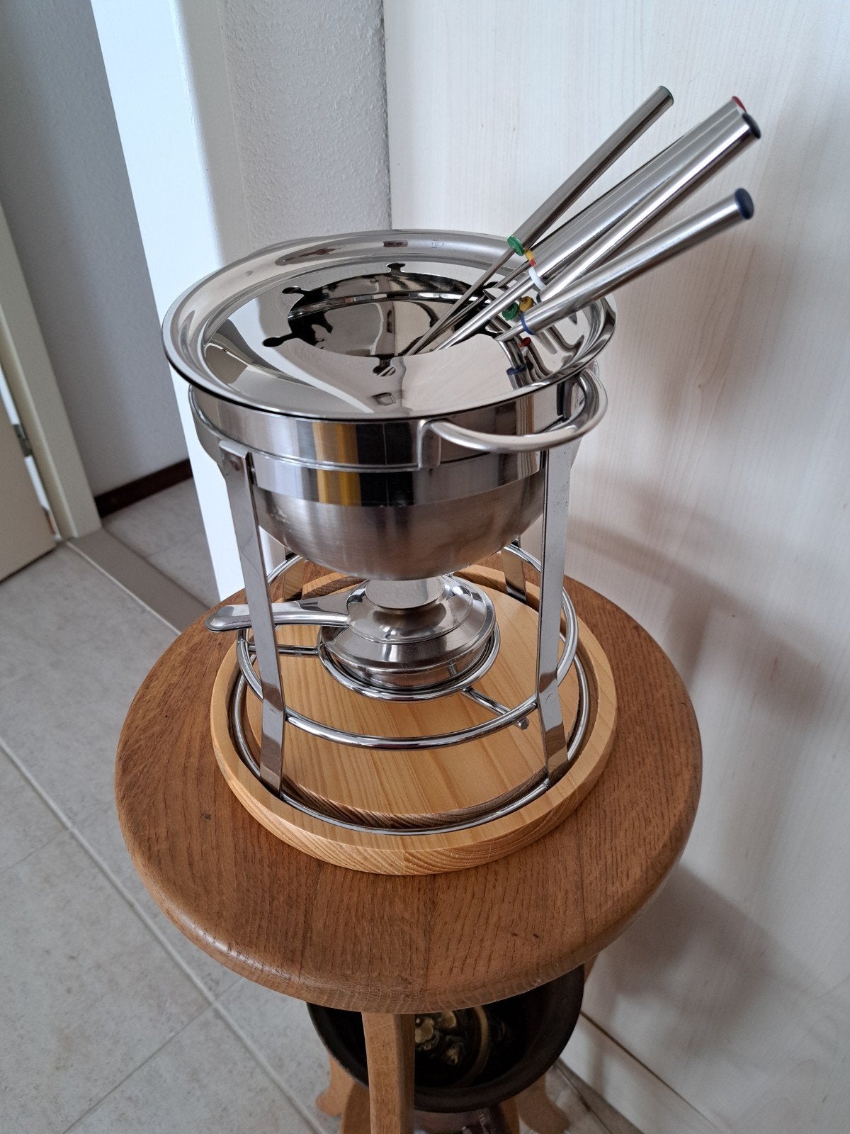 Nieuw in doos een 6pers fondue set, Ophalen of Verzenden, Nieuw