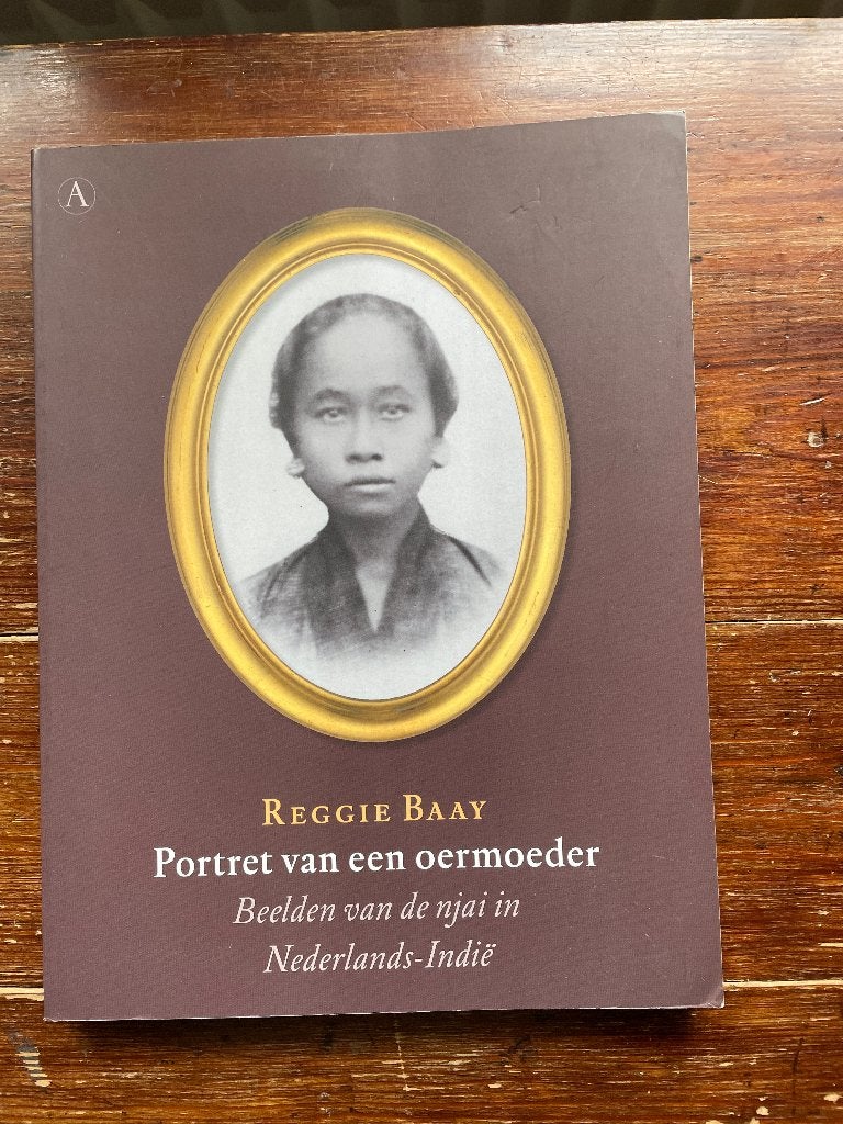 Reggie Baay Portret van een oermoeder (njai Ned-Indië) nieuw, 20e eeuw of later, Reggie Baay, Nieuw, Ophalen of Verzenden